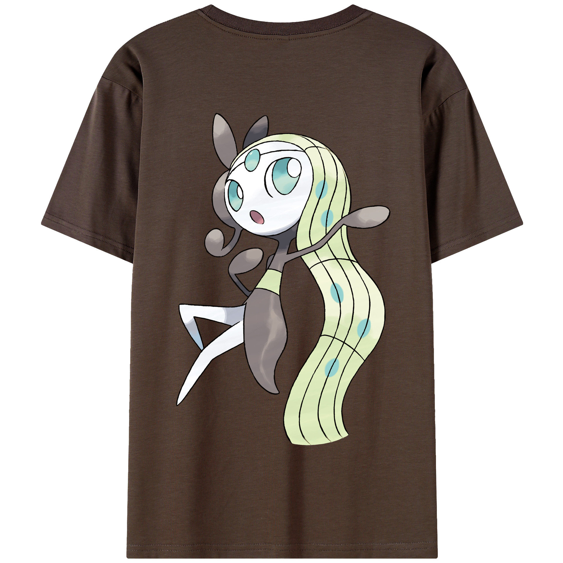 （画像用） ポケットモンスター Pokémon 綿100％半袖Tシャツ（背面プリント）