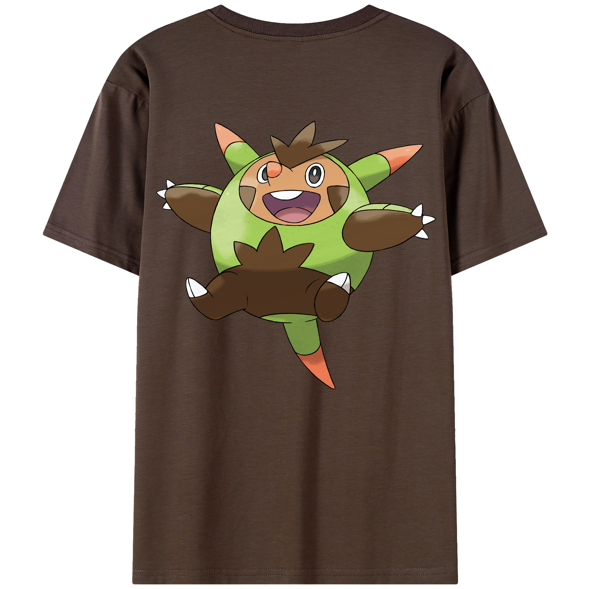 （画像用） ポケットモンスター Pokémon 綿100％半袖Tシャツ（背面プリント）