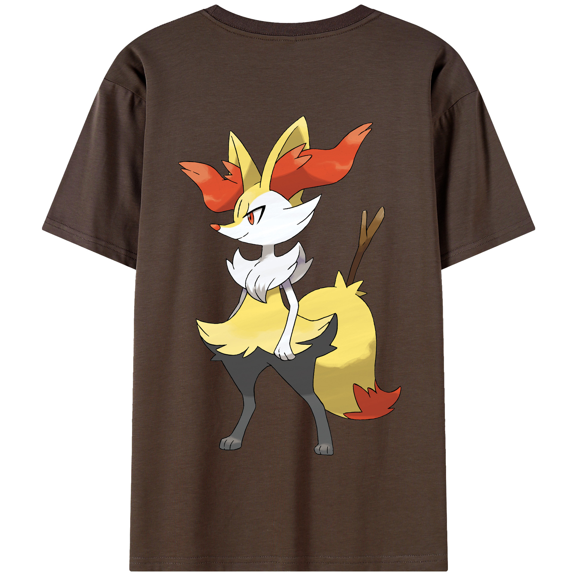 （画像用） ポケットモンスター Pokémon 綿100％半袖Tシャツ（背面プリント）