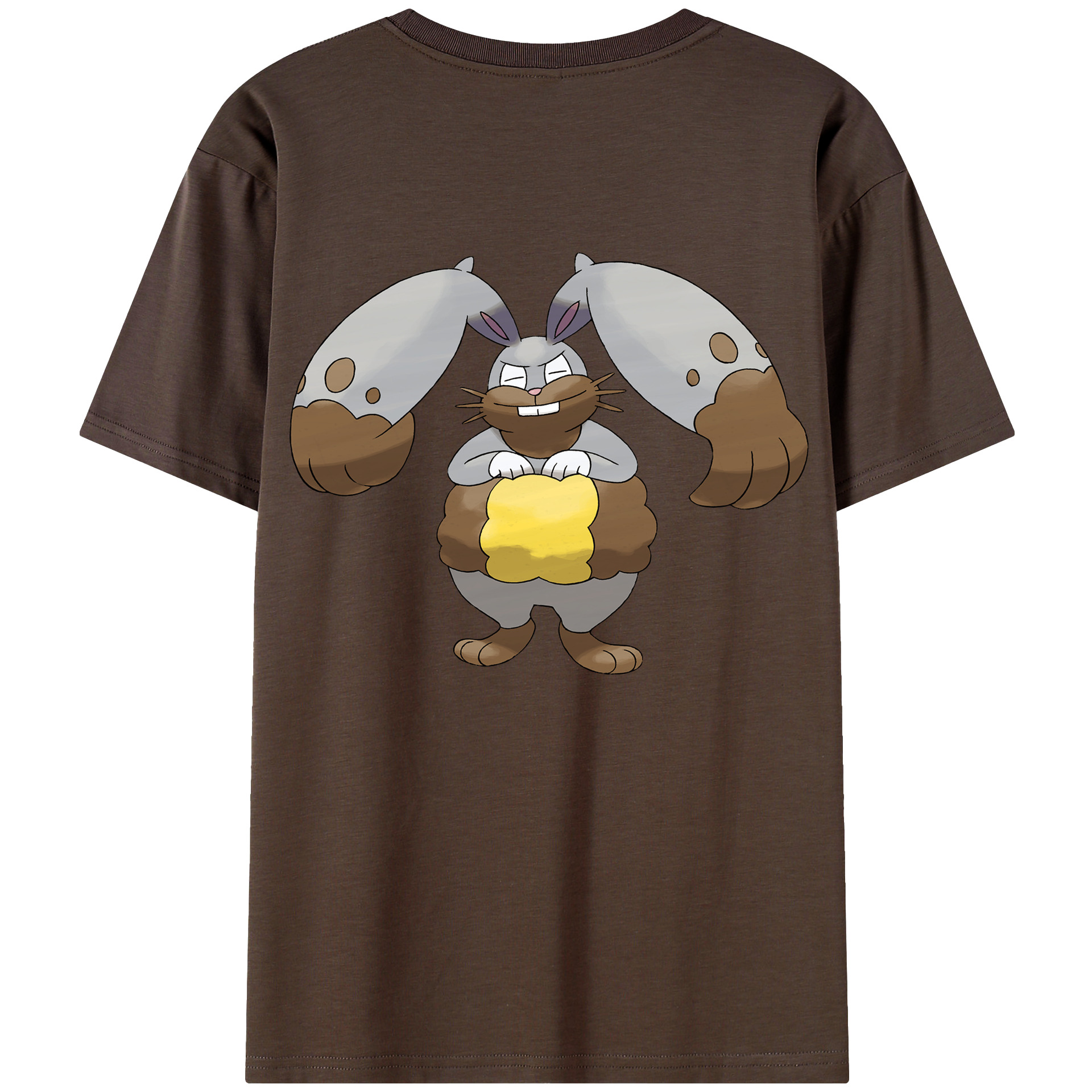 （画像用） ポケットモンスター Pokémon 綿100％半袖Tシャツ（背面プリント）