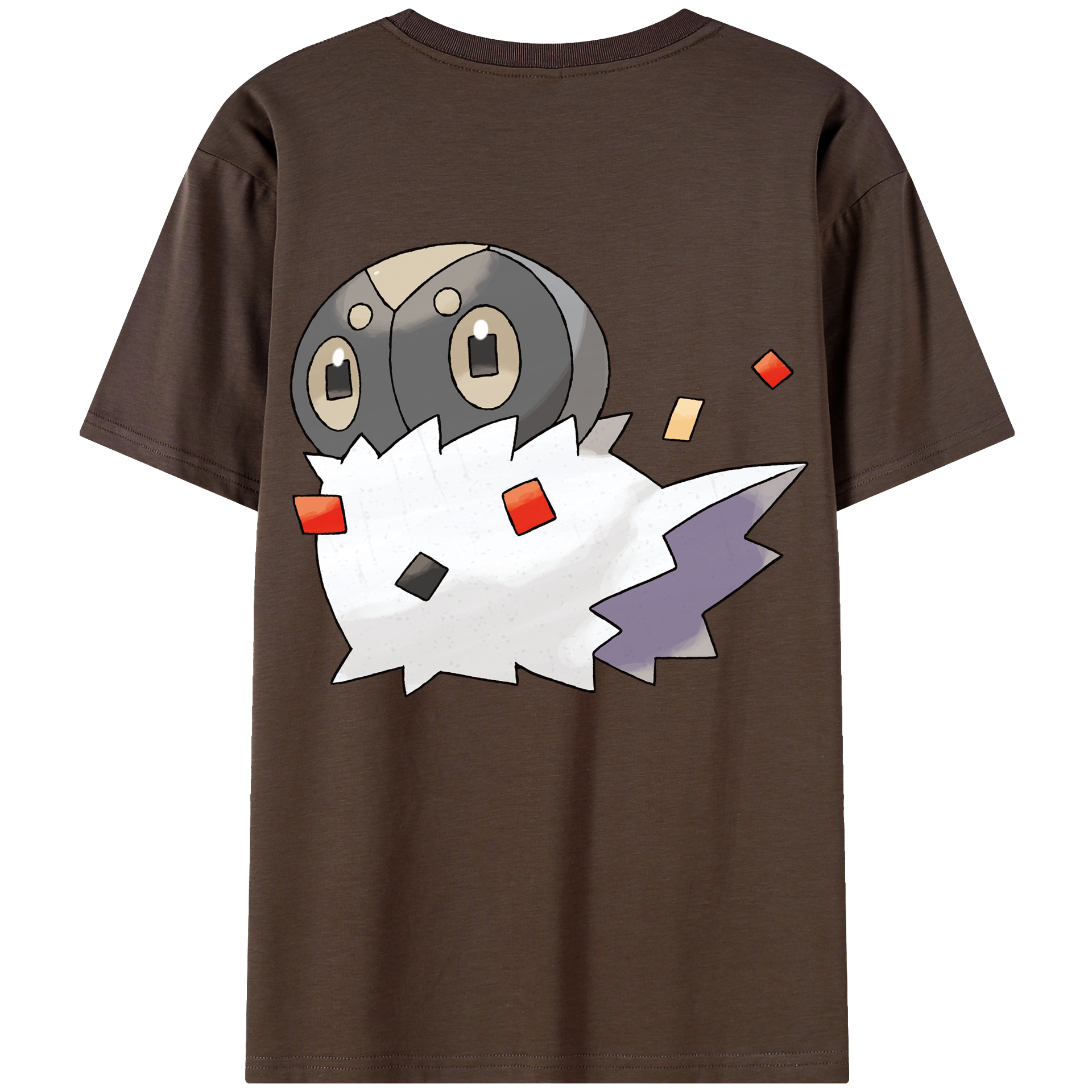 （画像用） ポケットモンスター Pokémon 綿100％半袖Tシャツ（背面プリント）