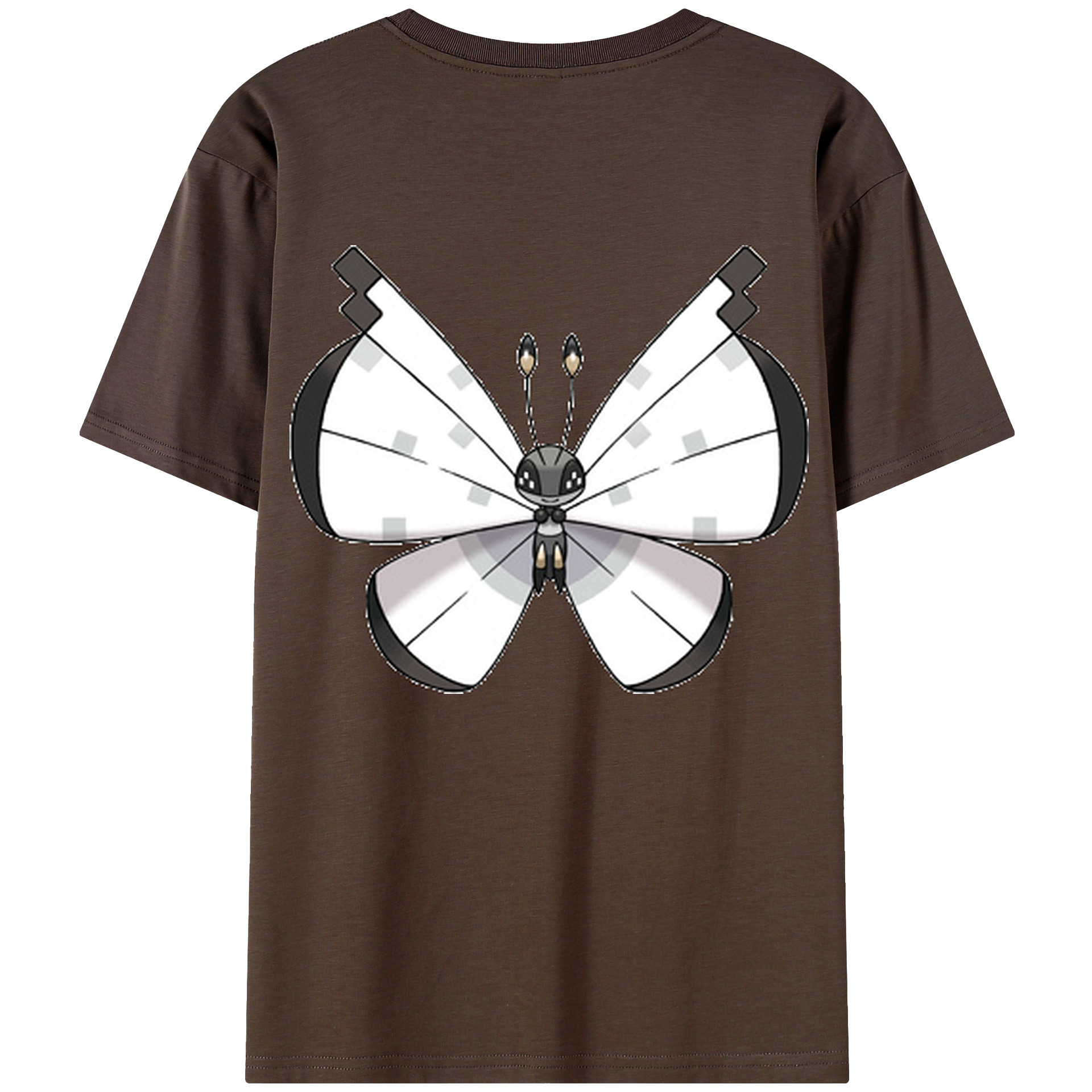 （画像用） ポケットモンスター Pokémon 綿100％半袖Tシャツ（背面プリント）