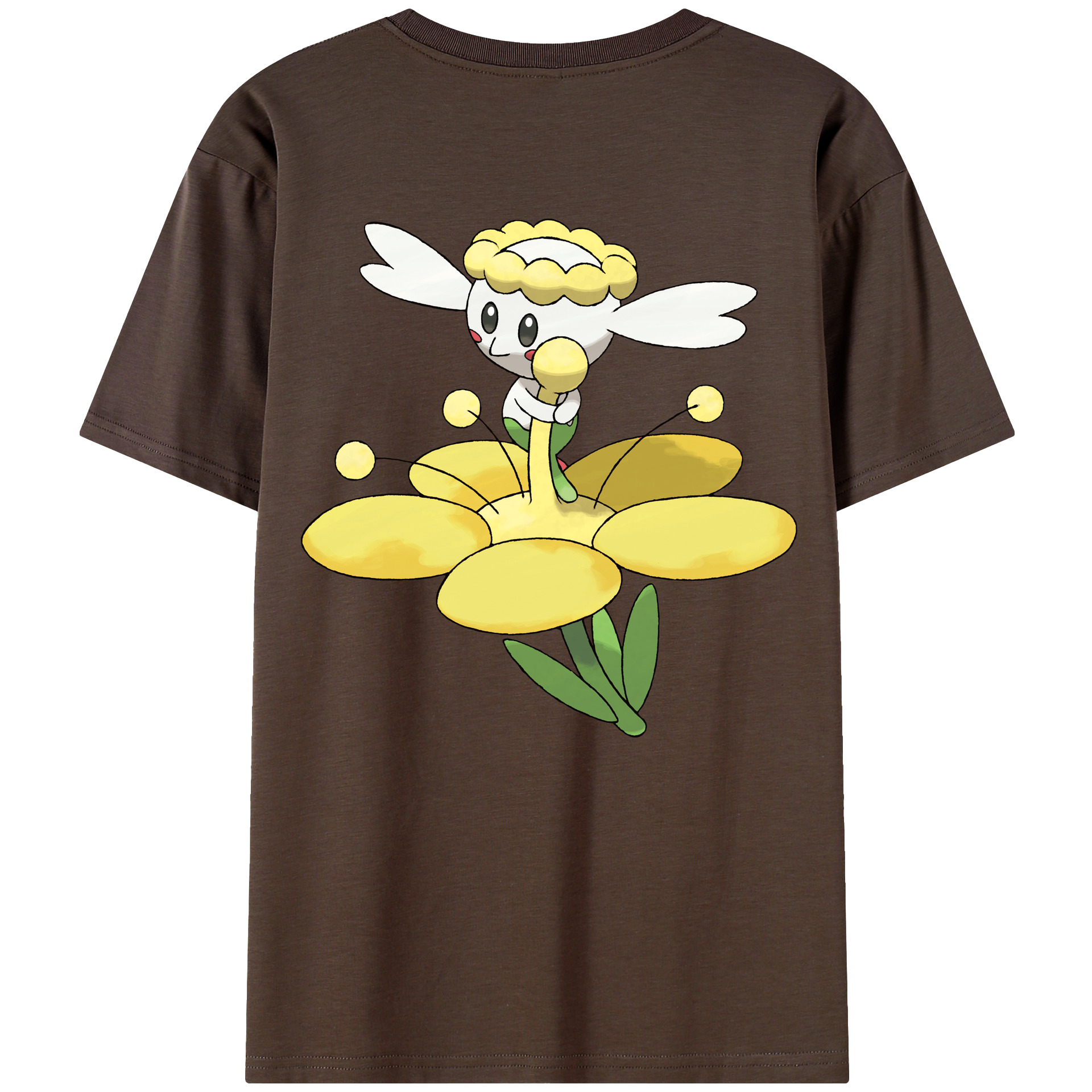 （画像用） ポケットモンスター Pokémon 綿100％半袖Tシャツ（背面プリント）
