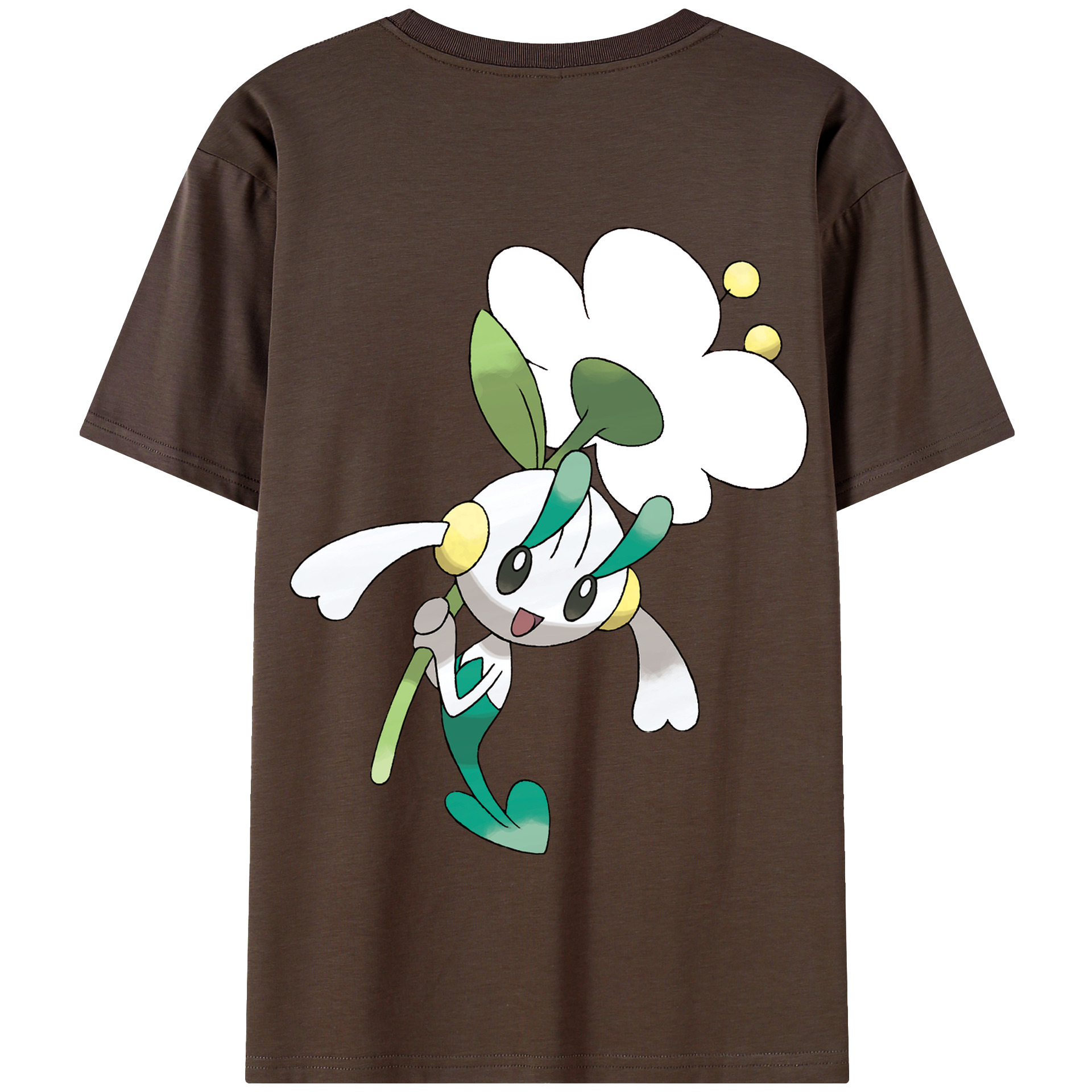 （画像用） ポケットモンスター Pokémon 綿100％半袖Tシャツ（背面プリント）
