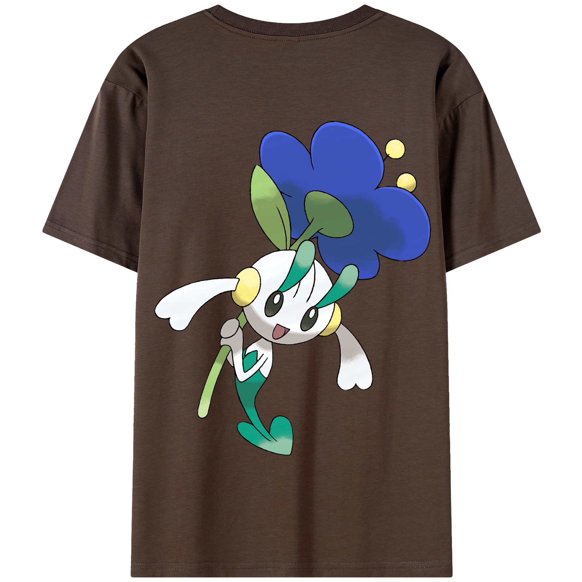 （画像用） ポケットモンスター Pokémon 綿100％半袖Tシャツ（背面プリント）