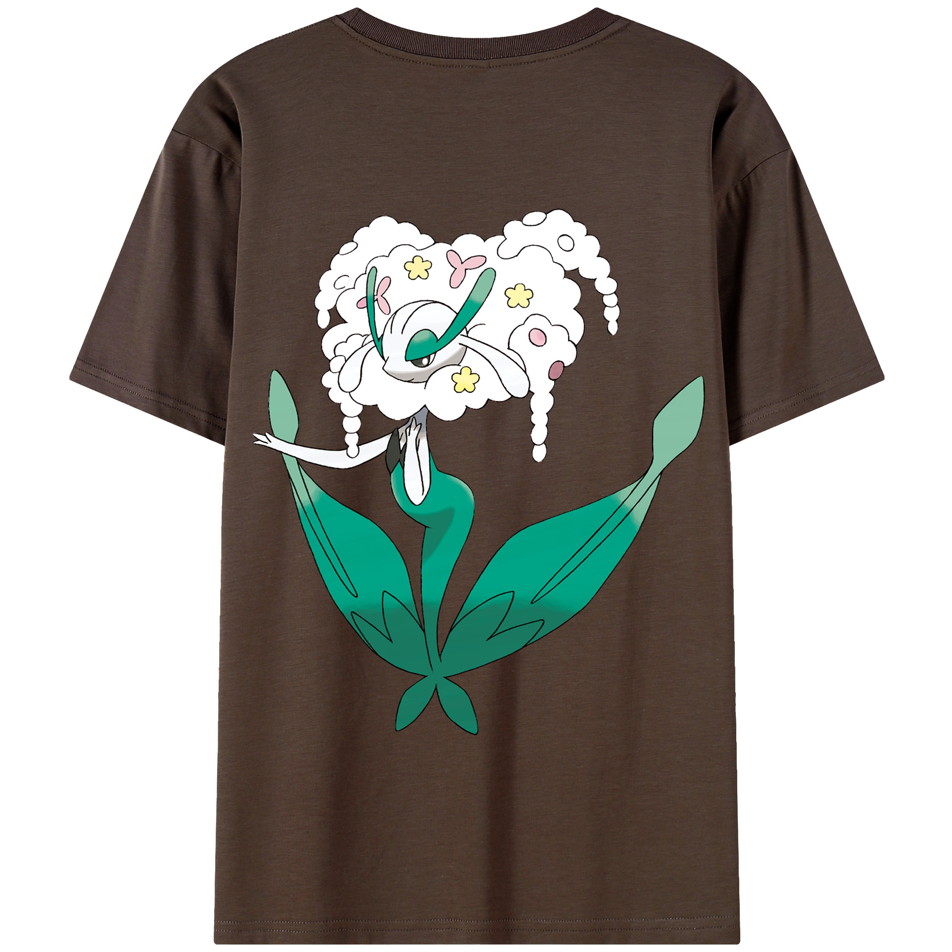 （画像用） ポケットモンスター Pokémon 綿100％半袖Tシャツ（背面プリント）