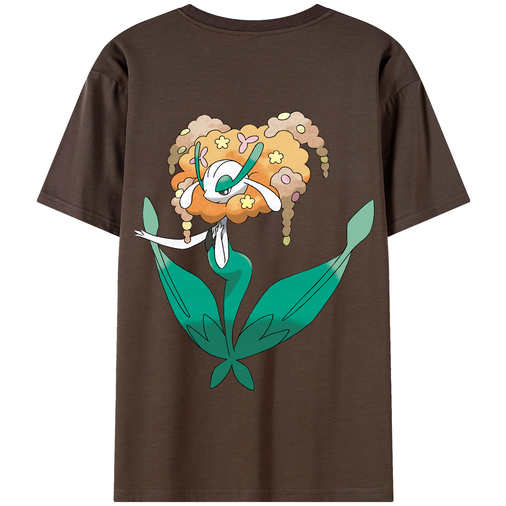（画像用） ポケットモンスター Pokémon 綿100％半袖Tシャツ（背面プリント）