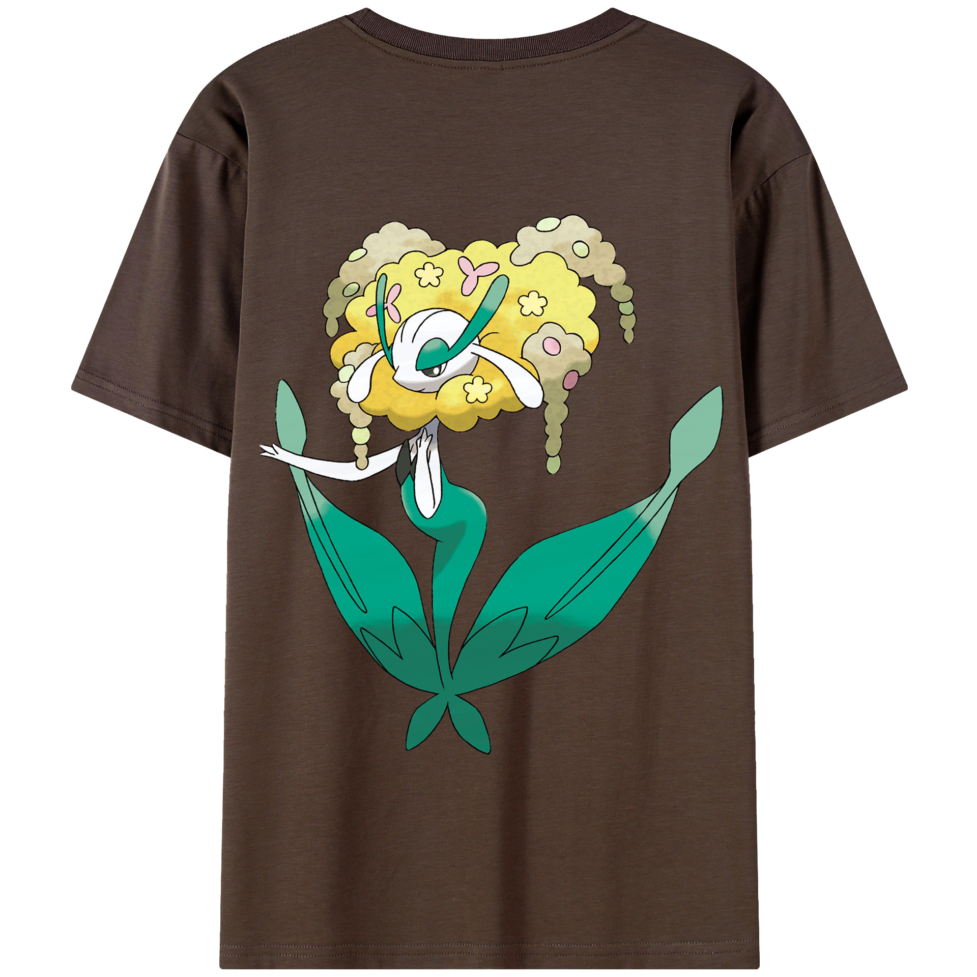 （画像用） ポケットモンスター Pokémon 綿100％半袖Tシャツ（背面プリント）