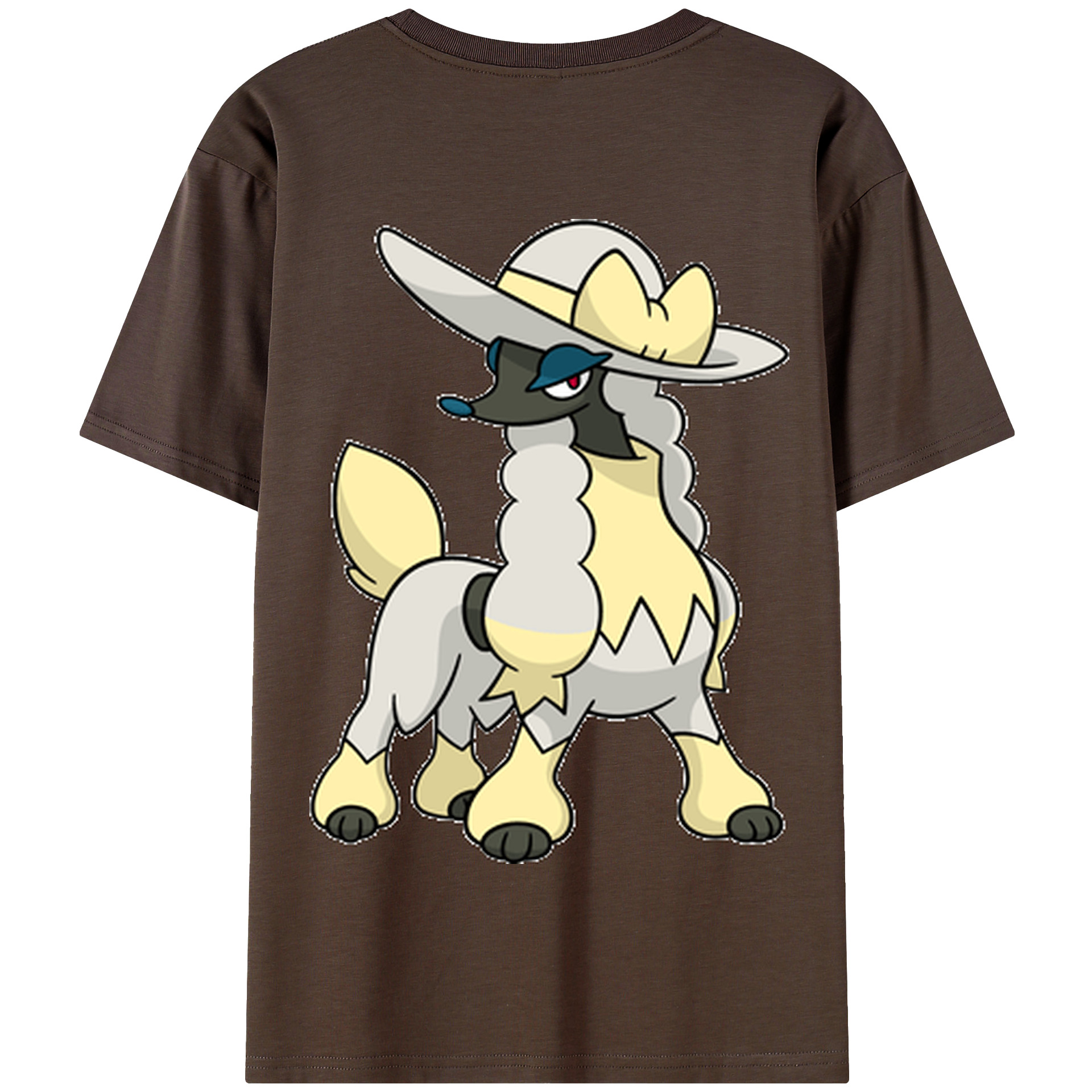 （画像用） ポケットモンスター Pokémon 綿100％半袖Tシャツ（背面プリント）