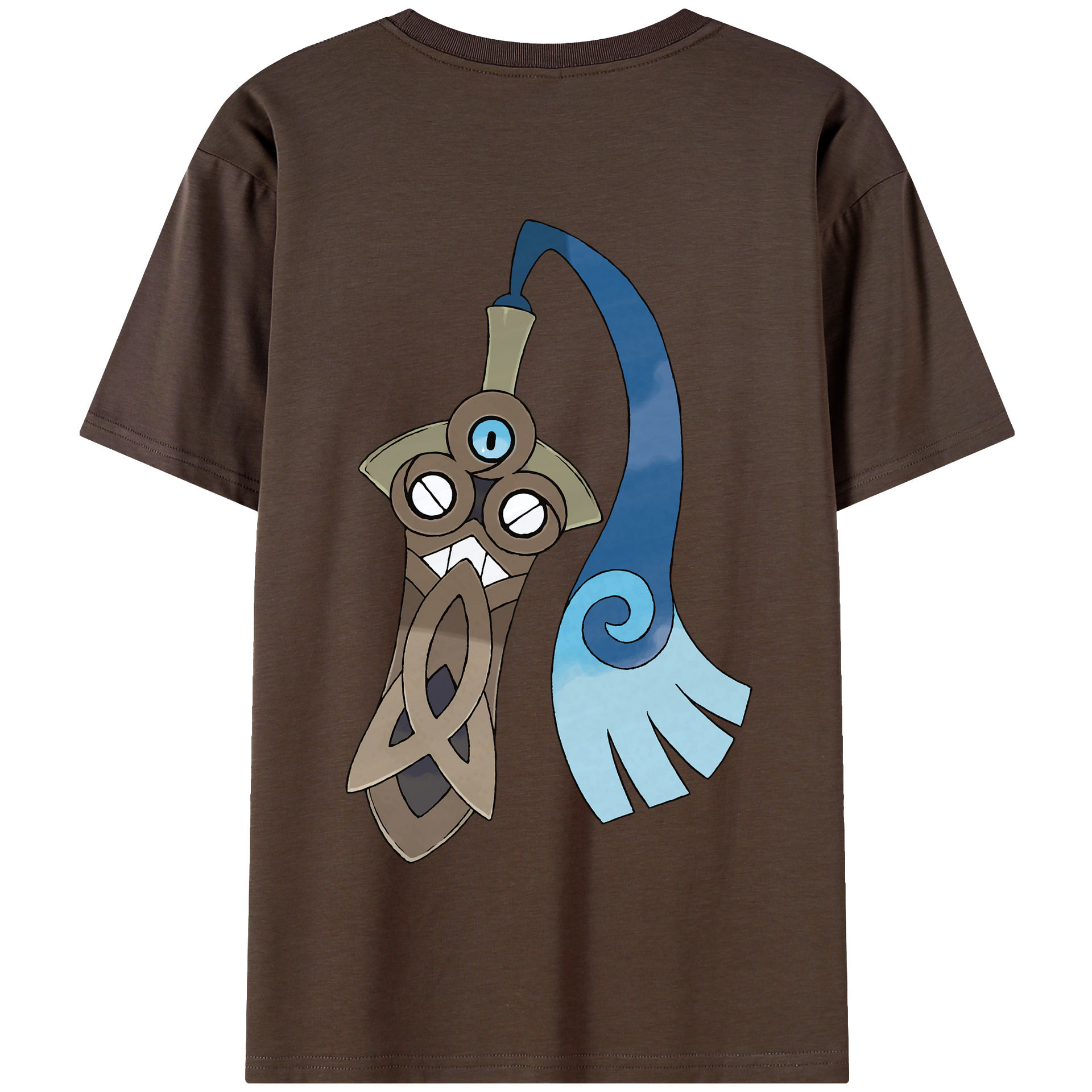 （画像用） ポケットモンスター Pokémon 綿100％半袖Tシャツ（背面プリント）