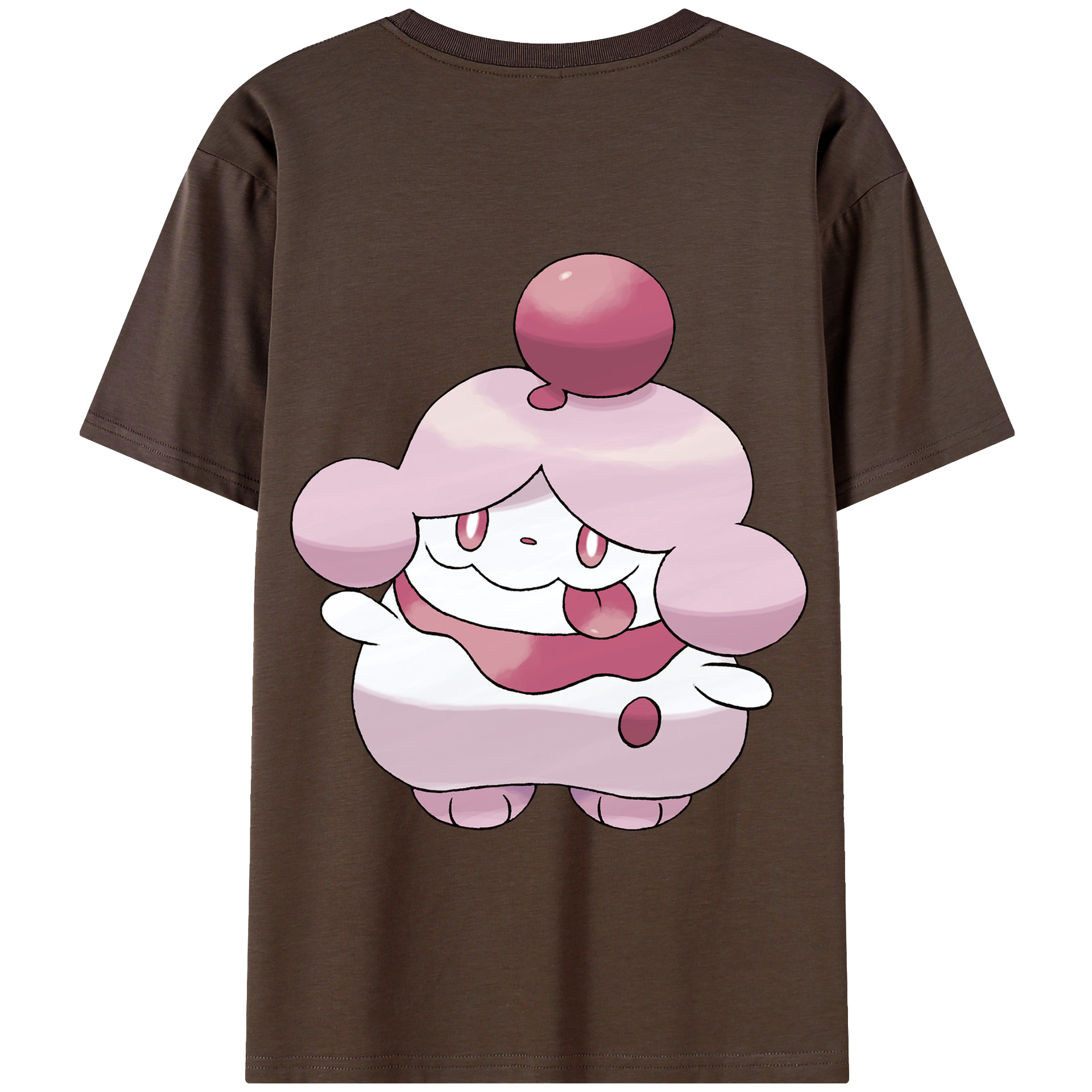 （画像用） ポケットモンスター Pokémon 綿100％半袖Tシャツ（背面プリント）