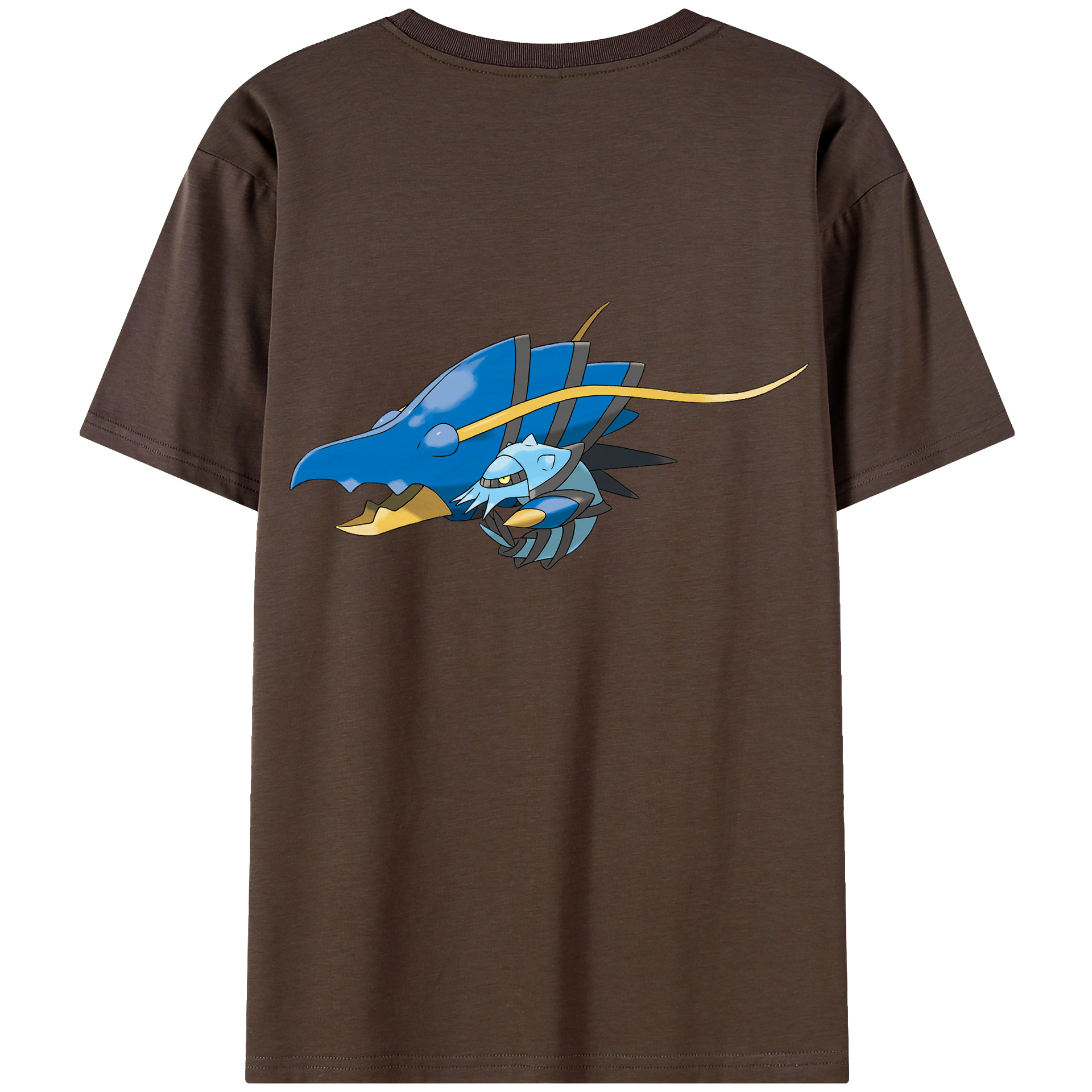 （画像用） ポケットモンスター Pokémon 綿100％半袖Tシャツ（背面プリント）
