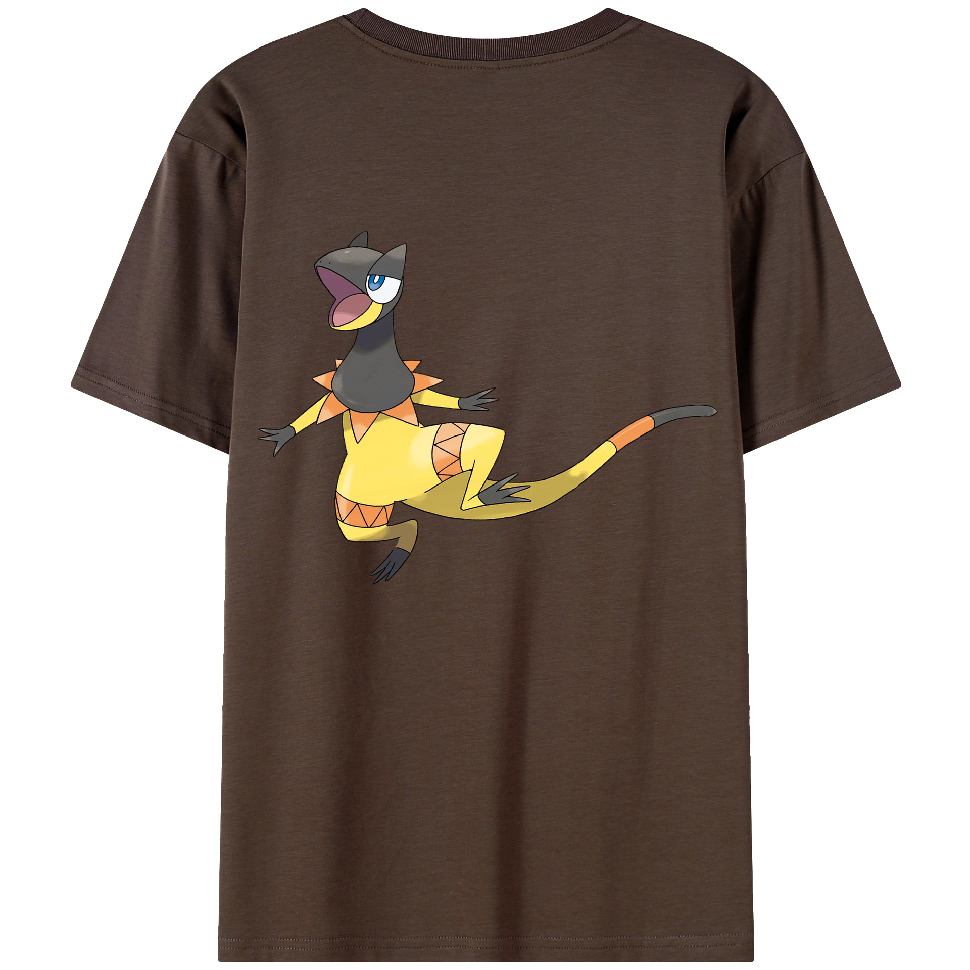 （画像用） ポケットモンスター Pokémon 綿100％半袖Tシャツ（背面プリント）