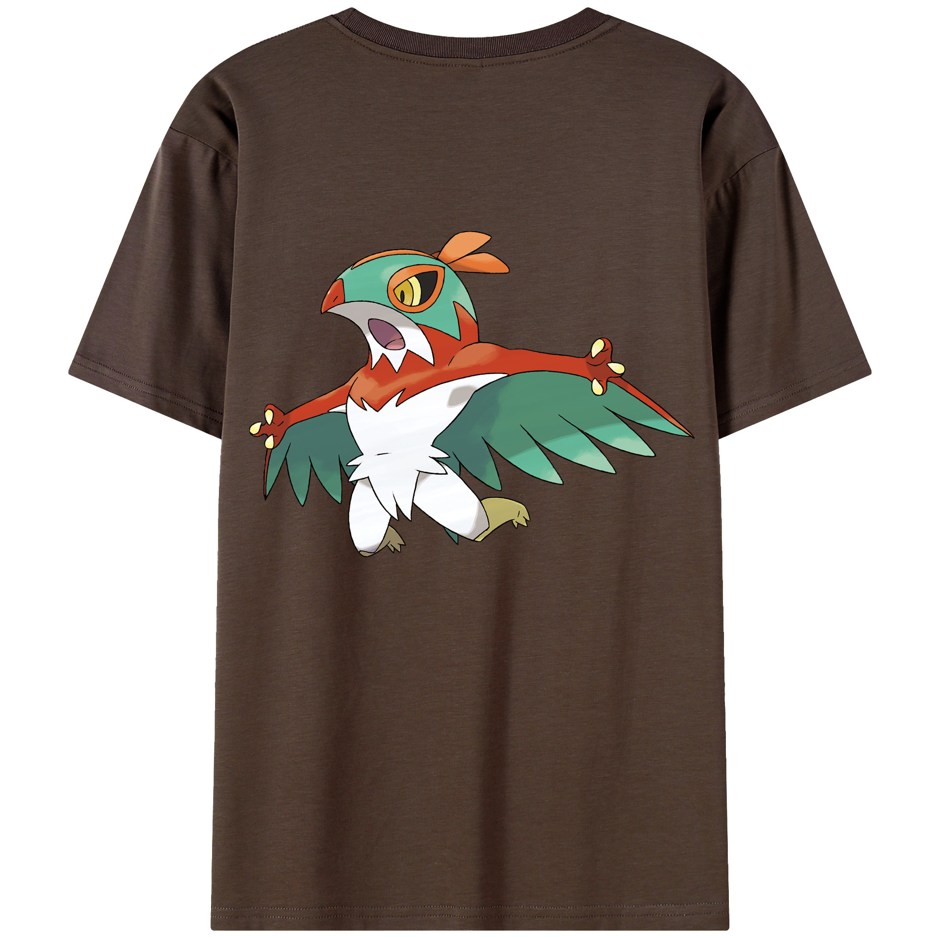 （画像用） ポケットモンスター Pokémon 綿100％半袖Tシャツ（背面プリント）