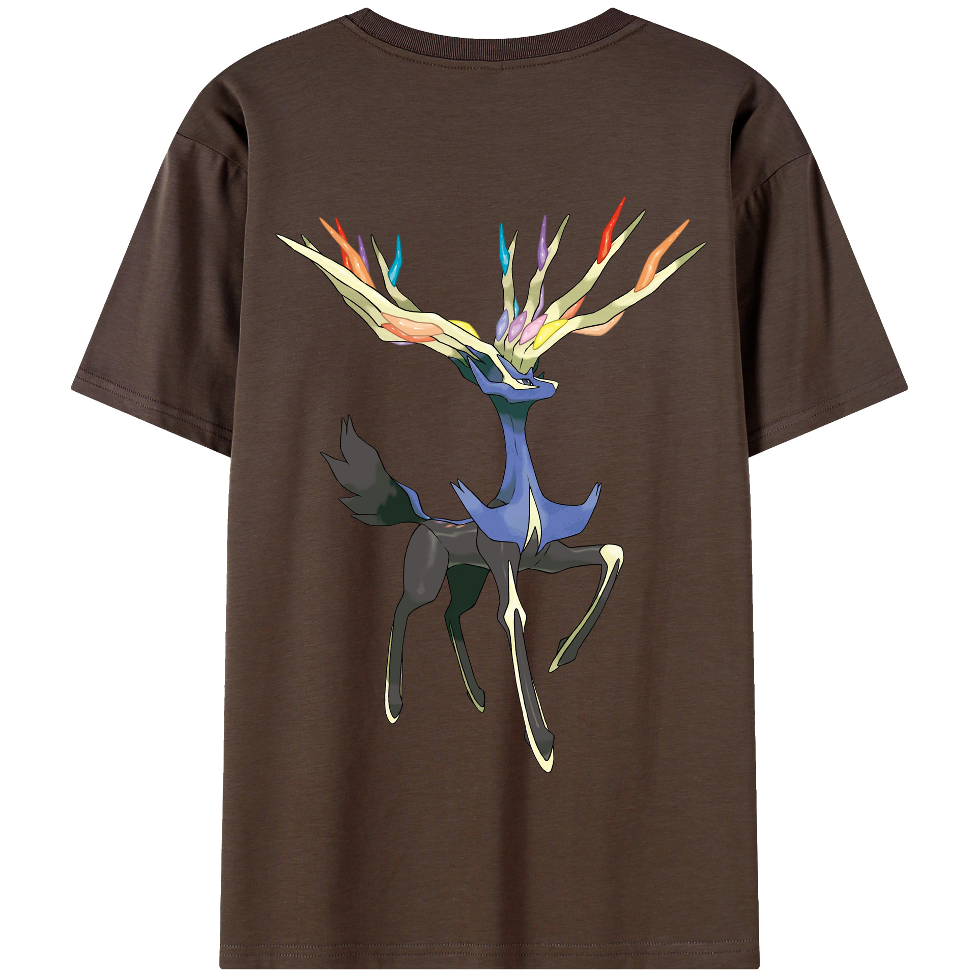 （画像用） ポケットモンスター Pokémon 綿100％半袖Tシャツ（背面プリント）
