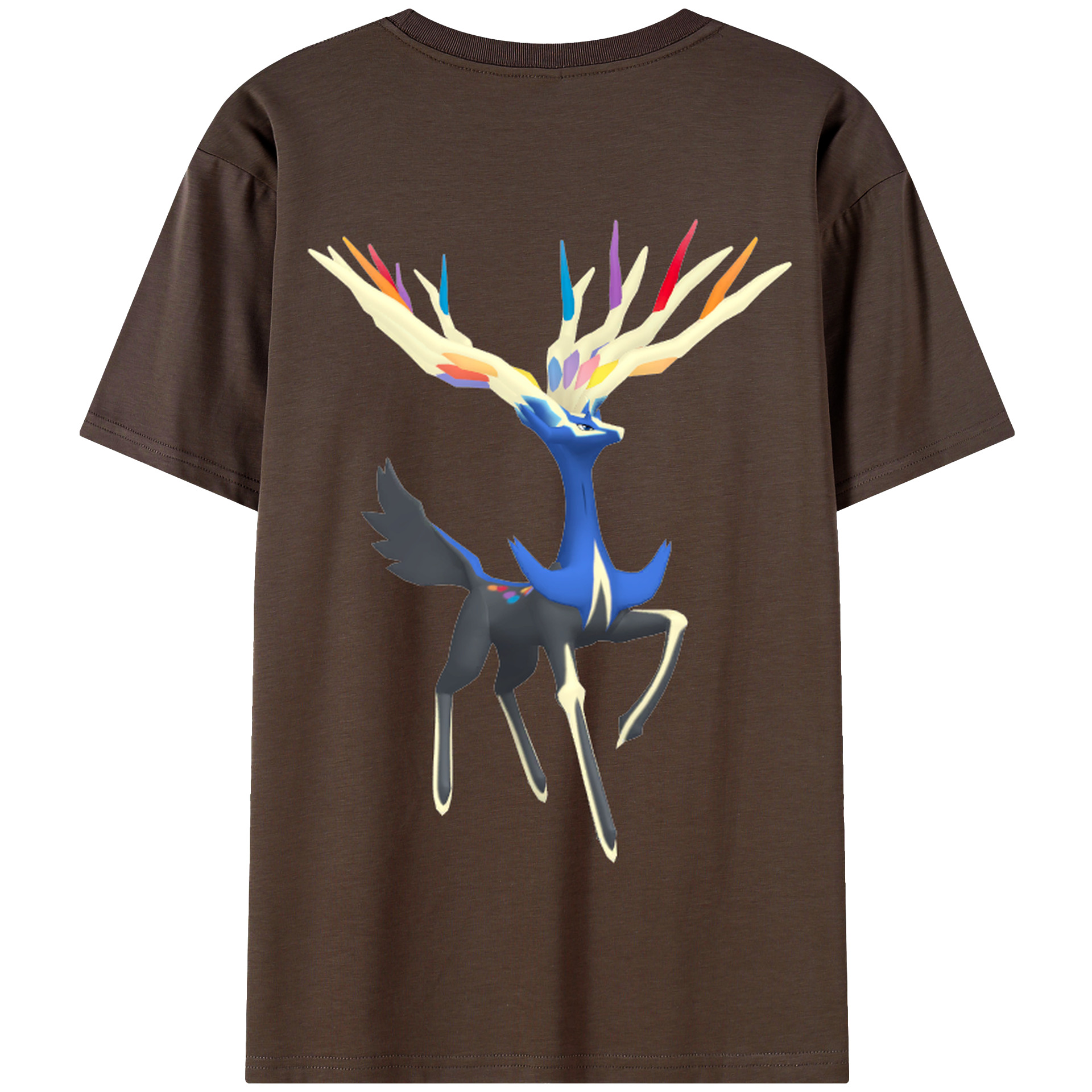 （画像用） ポケットモンスター Pokémon 綿100％半袖Tシャツ（背面プリント）