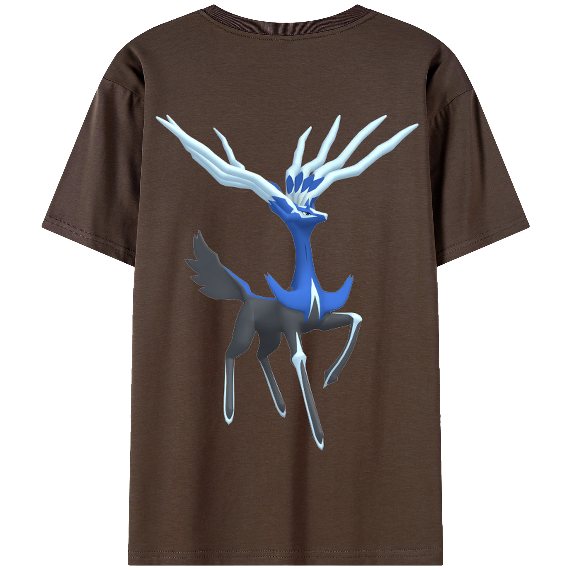 （画像用） ポケットモンスター Pokémon 綿100％半袖Tシャツ（背面プリント）