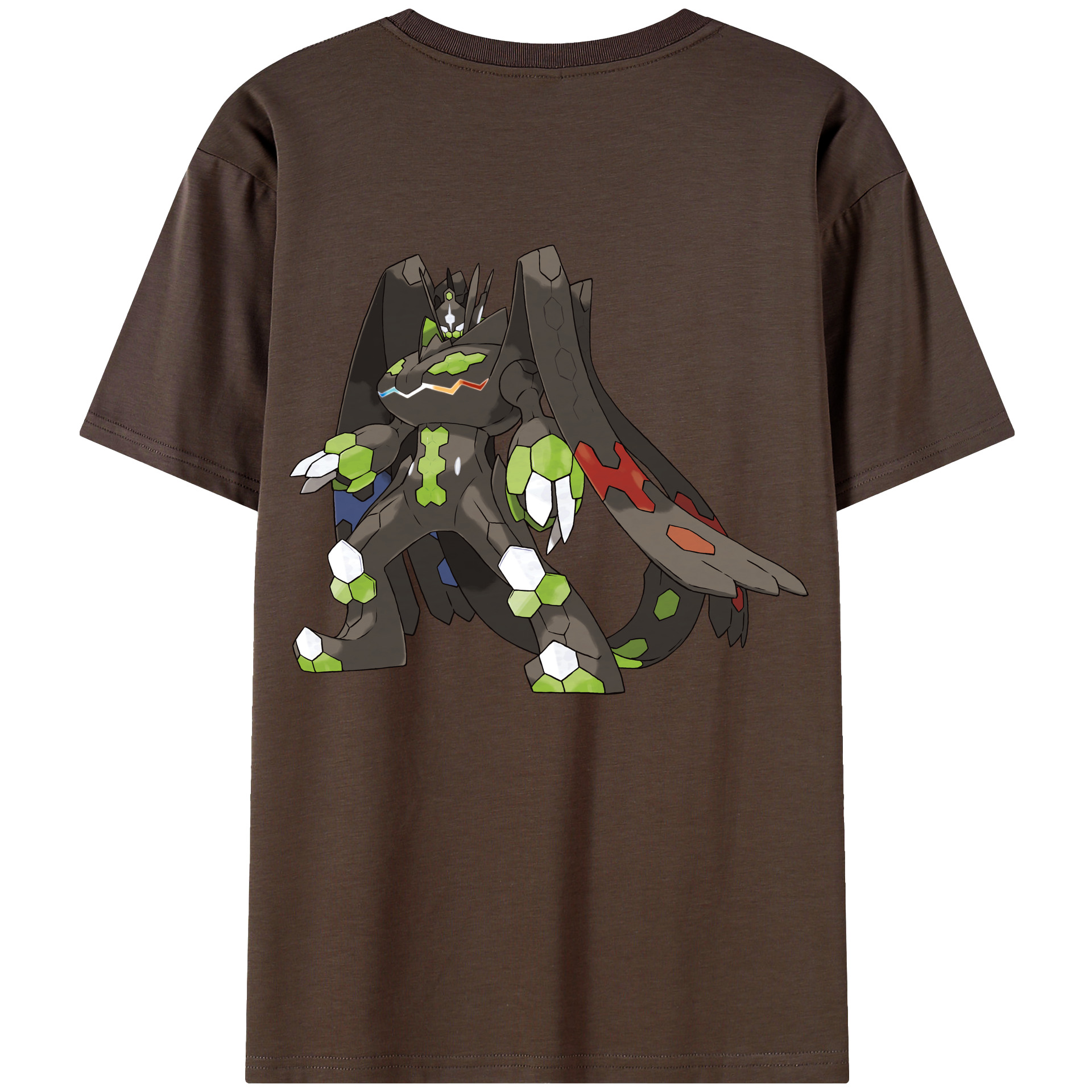 （画像用） ポケットモンスター Pokémon 綿100％半袖Tシャツ（背面プリント）