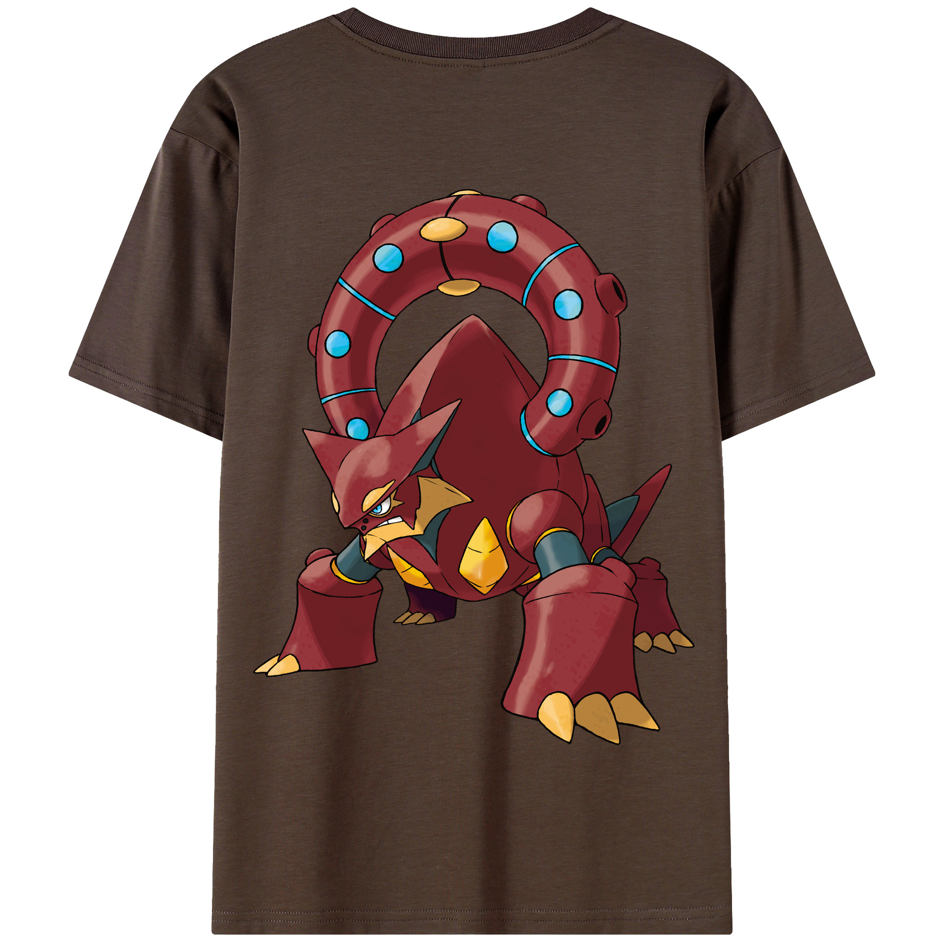 （画像用） ポケットモンスター Pokémon 綿100％半袖Tシャツ（背面プリント）