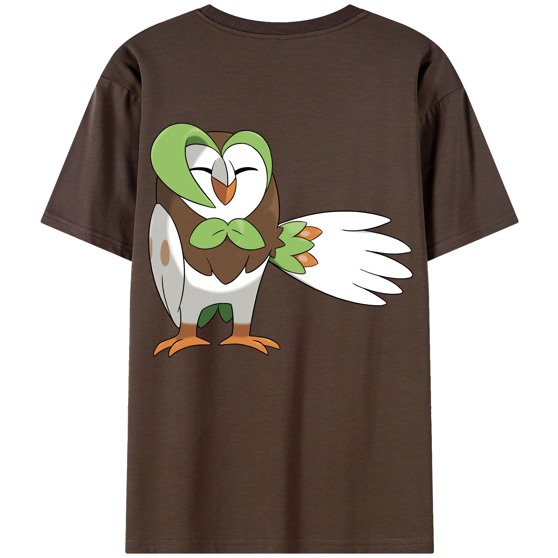 （画像用） ポケットモンスター Pokémon 綿100％半袖Tシャツ（背面プリント）