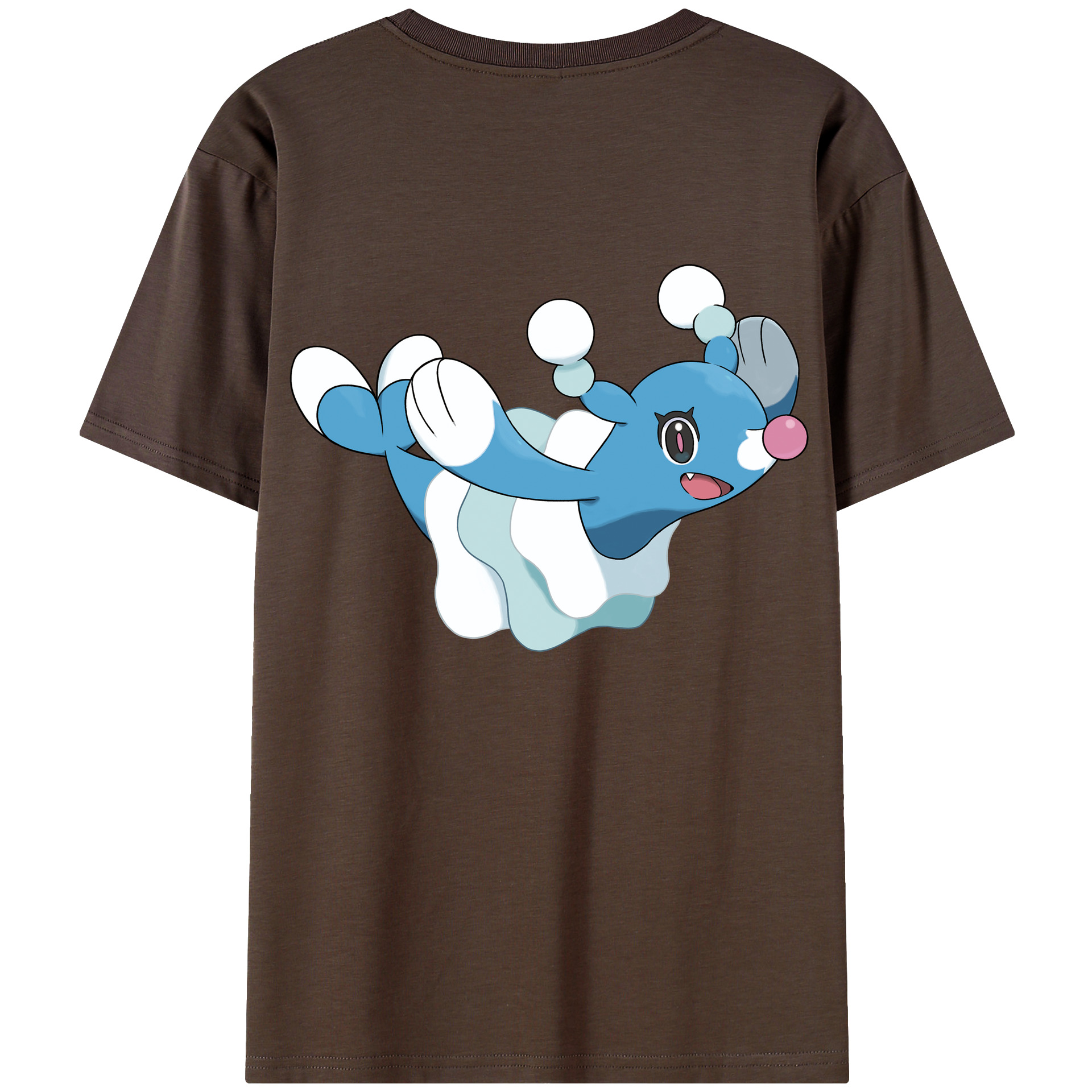 （画像用） ポケットモンスター Pokémon 綿100％半袖Tシャツ（背面プリント）