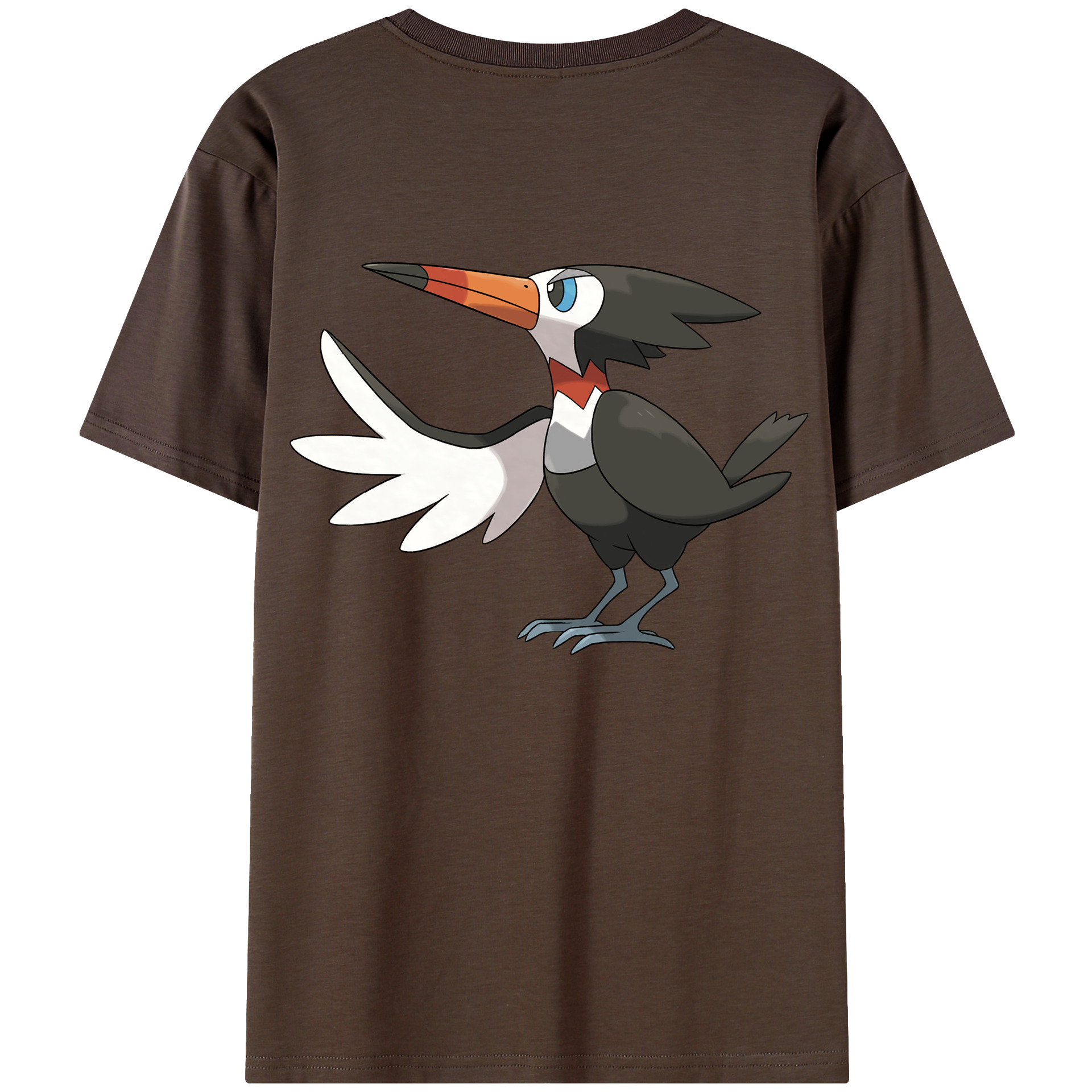 （画像用） ポケットモンスター Pokémon 綿100％半袖Tシャツ（背面プリント）