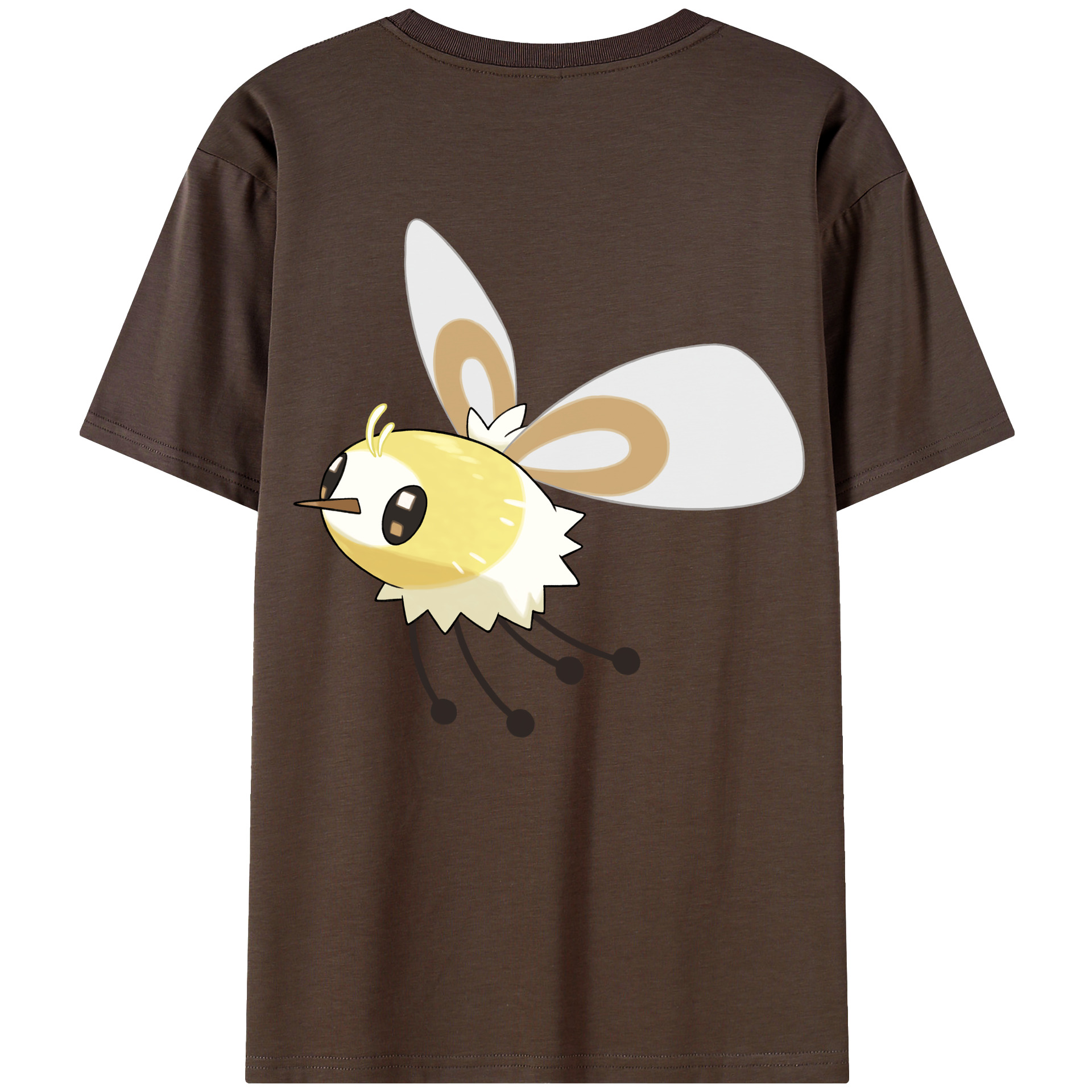 （画像用） ポケットモンスター Pokémon 綿100％半袖Tシャツ（背面プリント）