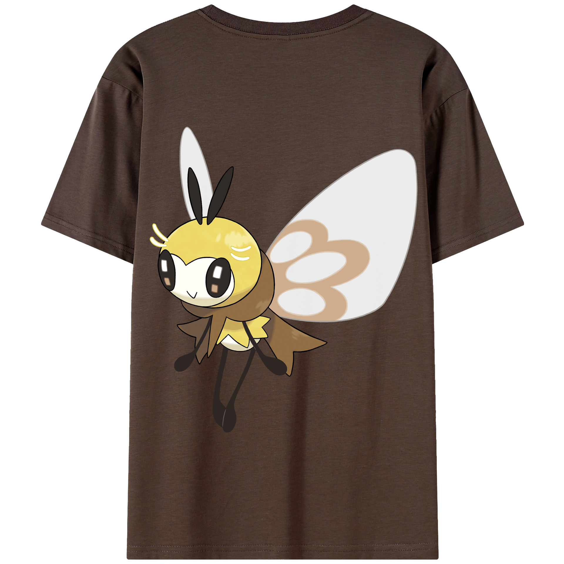 （画像用） ポケットモンスター Pokémon 綿100％半袖Tシャツ（背面プリント）