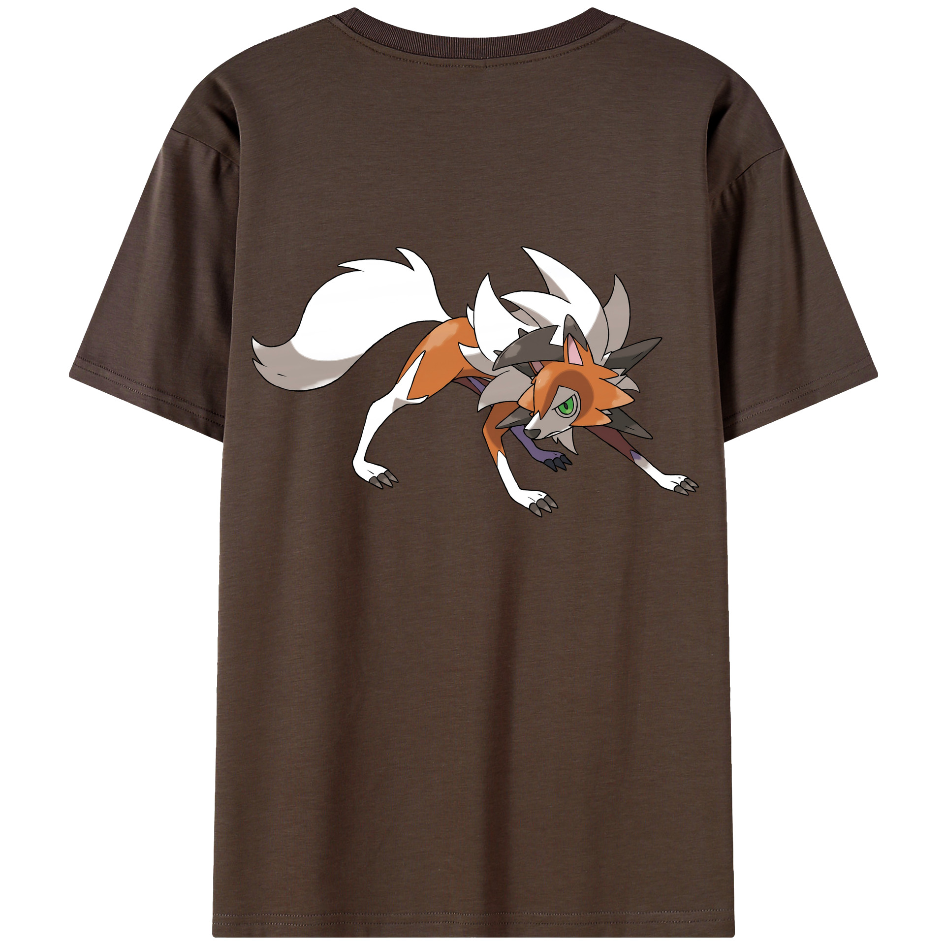 （画像用） ポケットモンスター Pokémon 綿100％半袖Tシャツ（背面プリント）