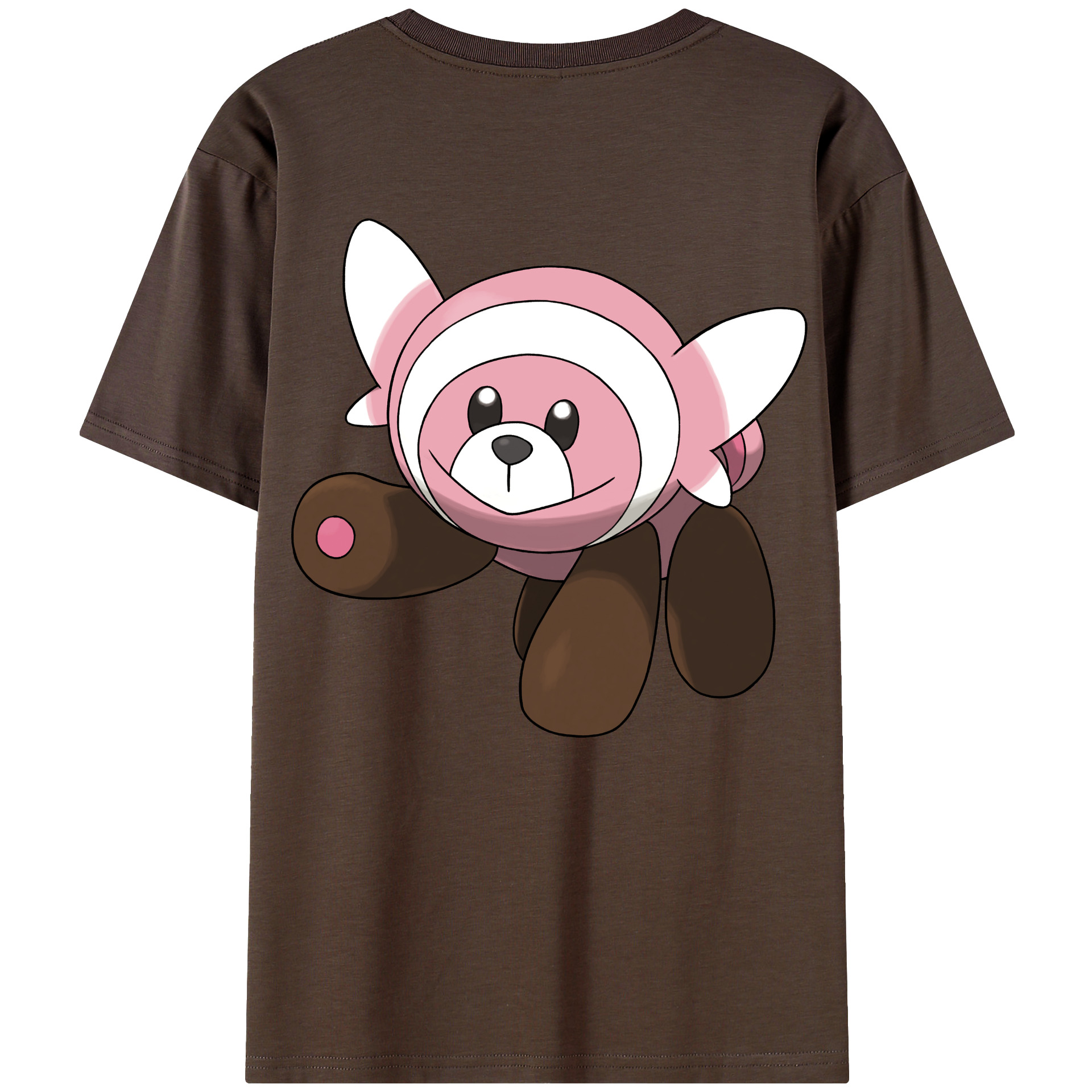 （画像用） ポケットモンスター Pokémon 綿100％半袖Tシャツ（背面プリント）