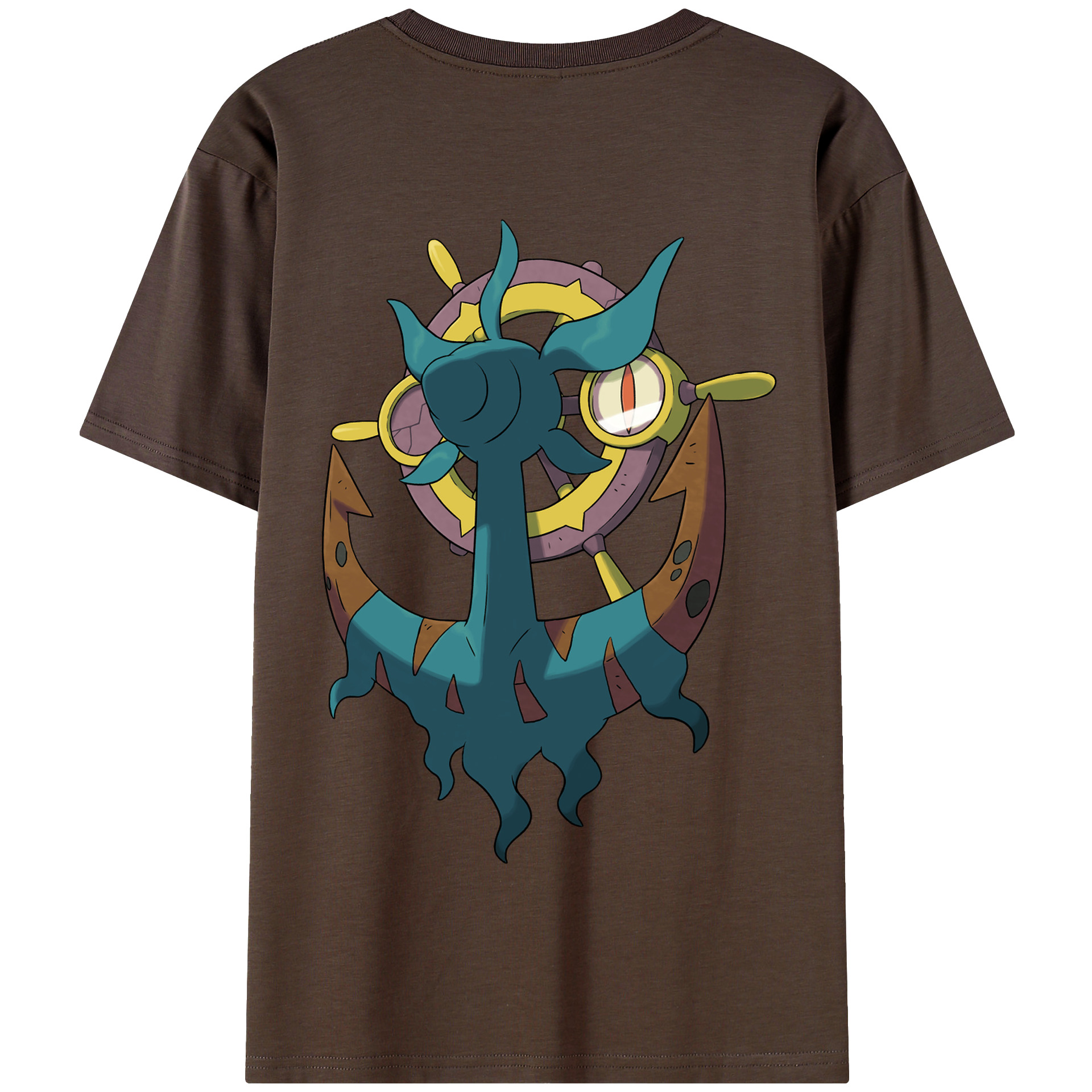 （画像用） ポケットモンスター Pokémon 綿100％半袖Tシャツ（背面プリント）