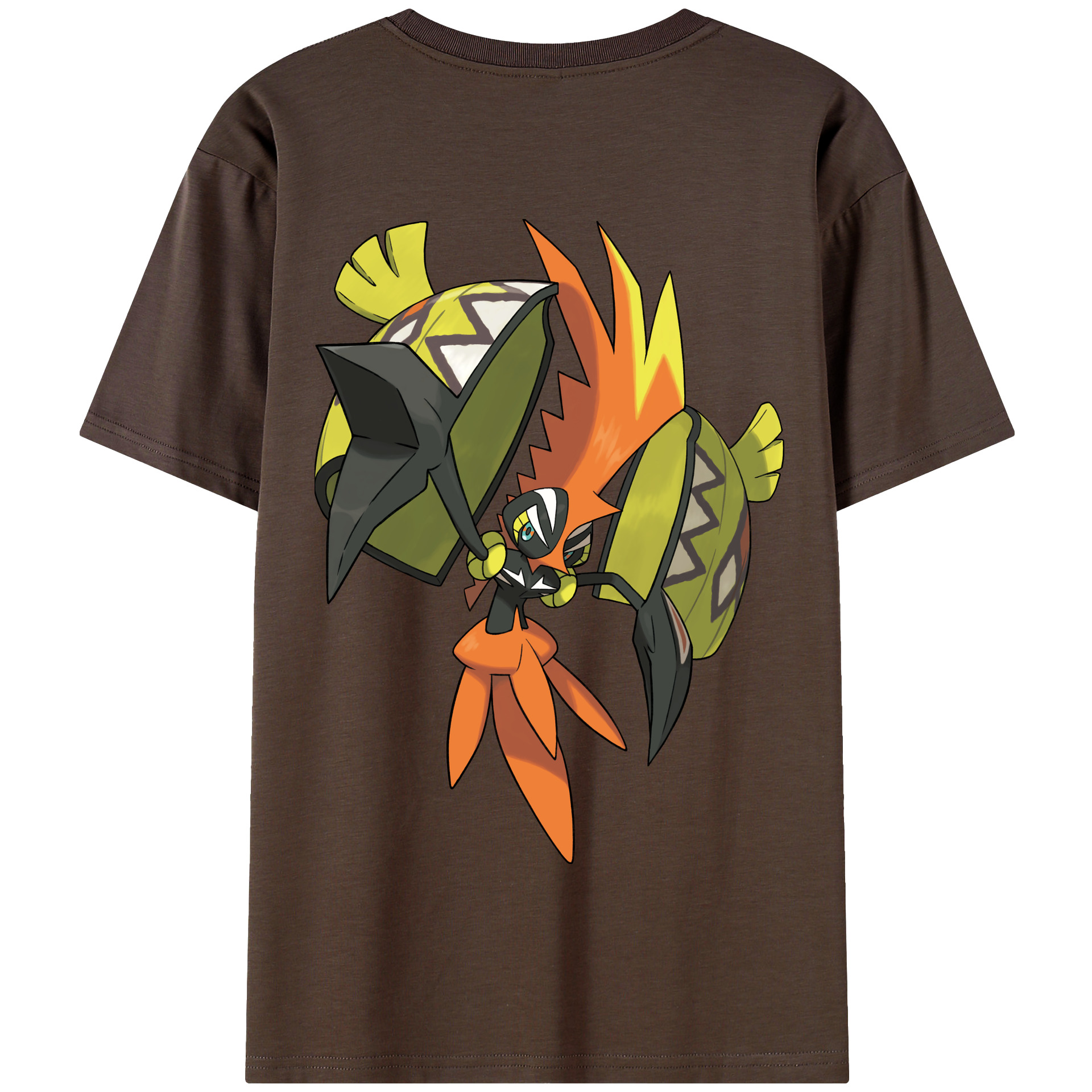 （画像用） ポケットモンスター Pokémon 綿100％半袖Tシャツ（背面プリント）