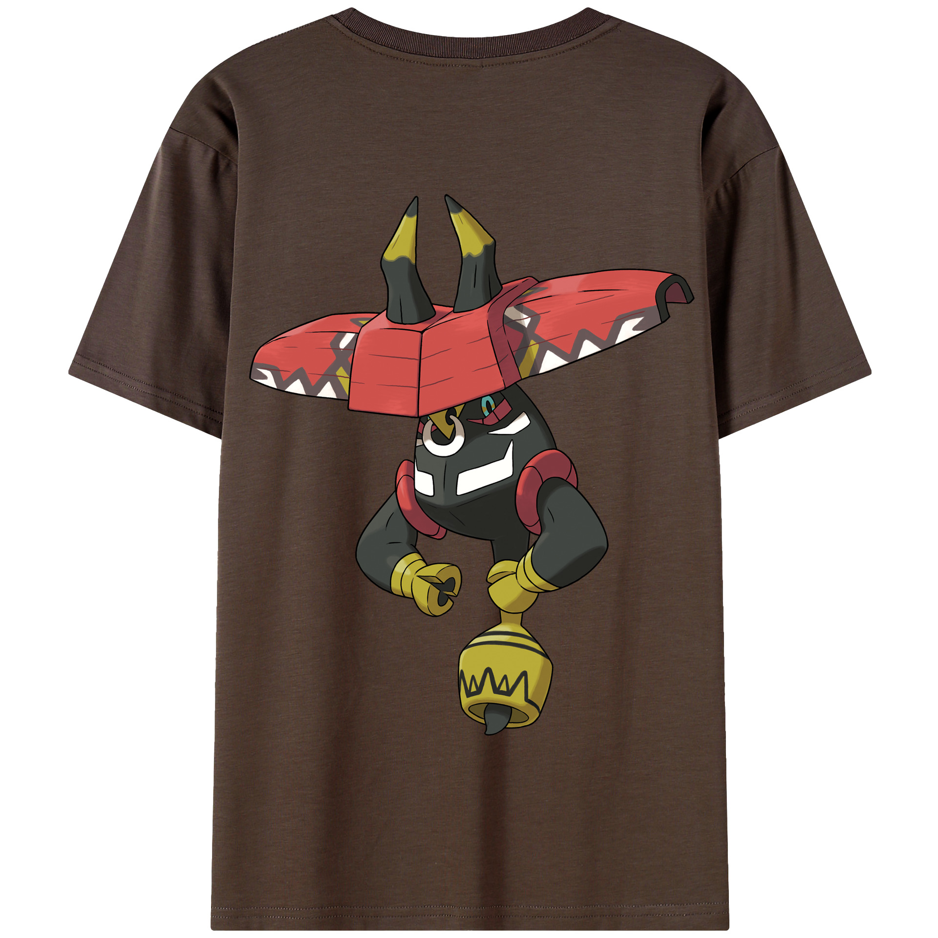（画像用） ポケットモンスター Pokémon 綿100％半袖Tシャツ（背面プリント）