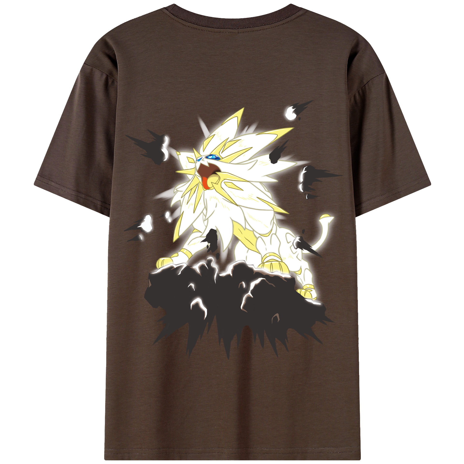 （画像用） ポケットモンスター Pokémon 綿100％半袖Tシャツ（背面プリント）