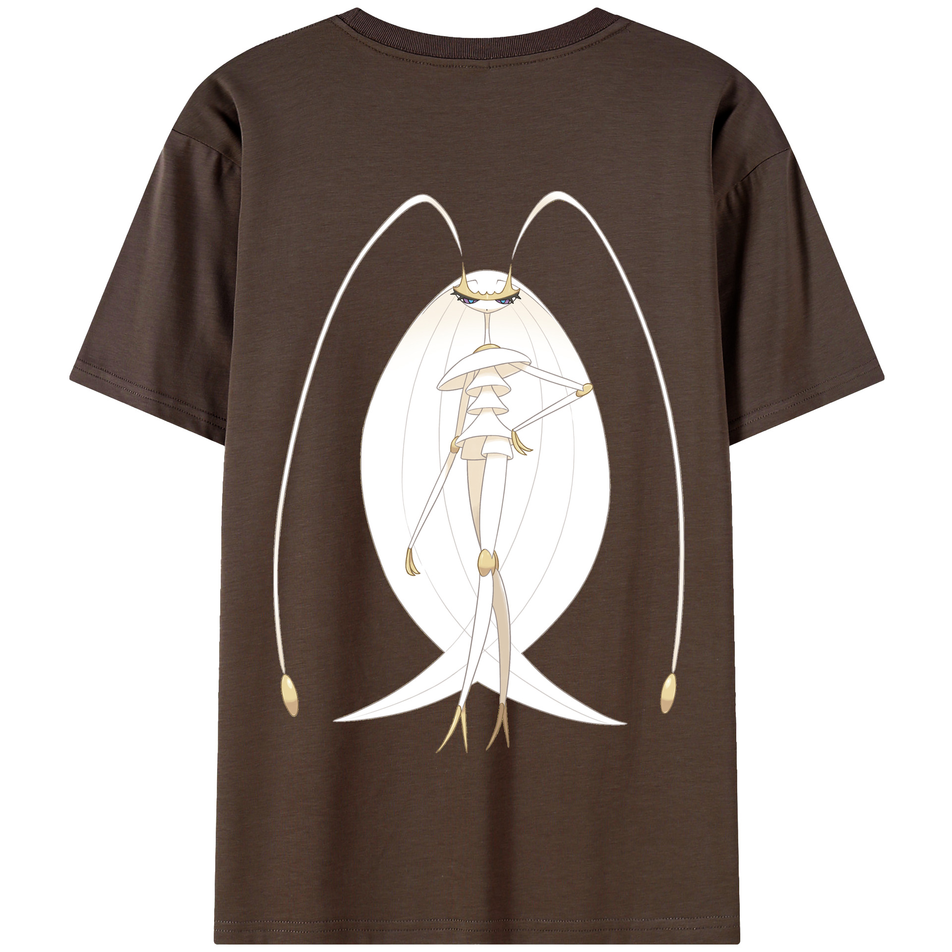 （画像用） ポケットモンスター Pokémon 綿100％半袖Tシャツ（背面プリント）