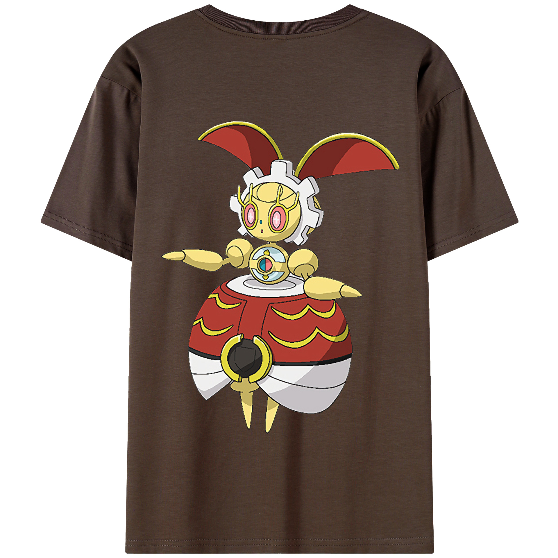 （画像用） ポケットモンスター Pokémon 綿100％半袖Tシャツ（背面プリント）
