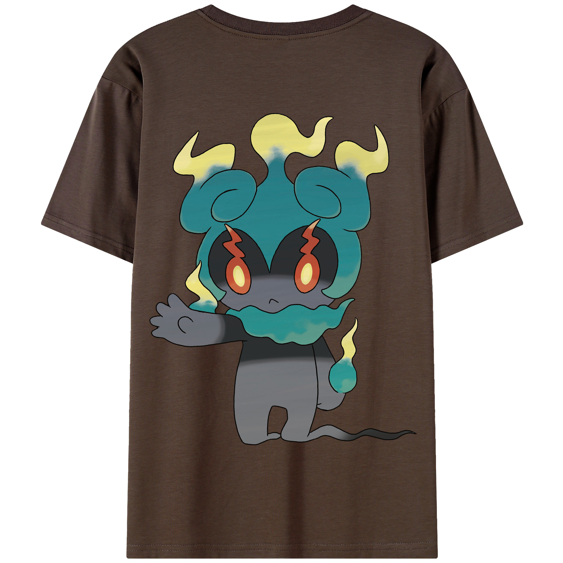（画像用） ポケットモンスター Pokémon 綿100％半袖Tシャツ（背面プリント）