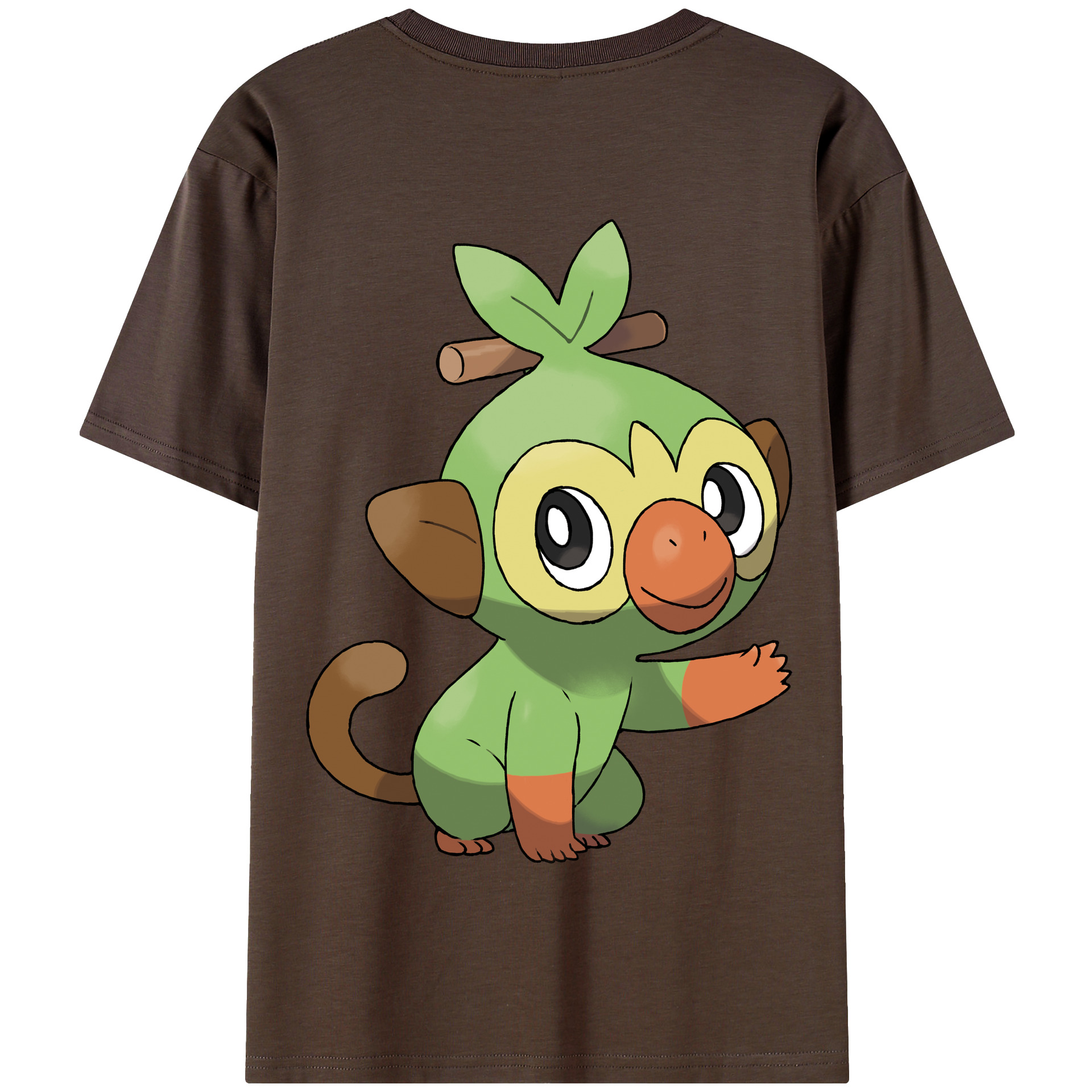 （画像用） ポケットモンスター Pokémon 綿100％半袖Tシャツ（背面プリント）