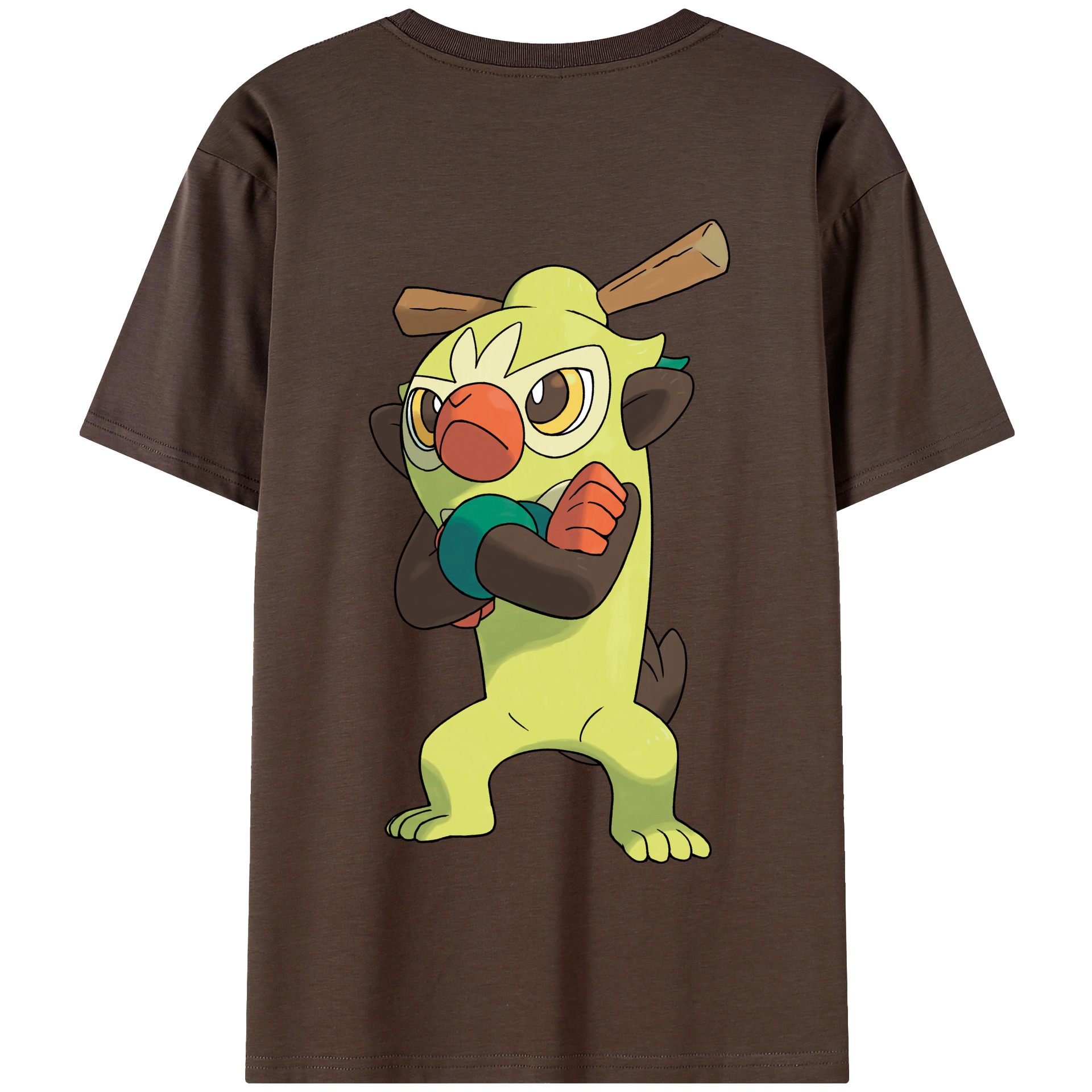 （画像用） ポケットモンスター Pokémon 綿100％半袖Tシャツ（背面プリント）