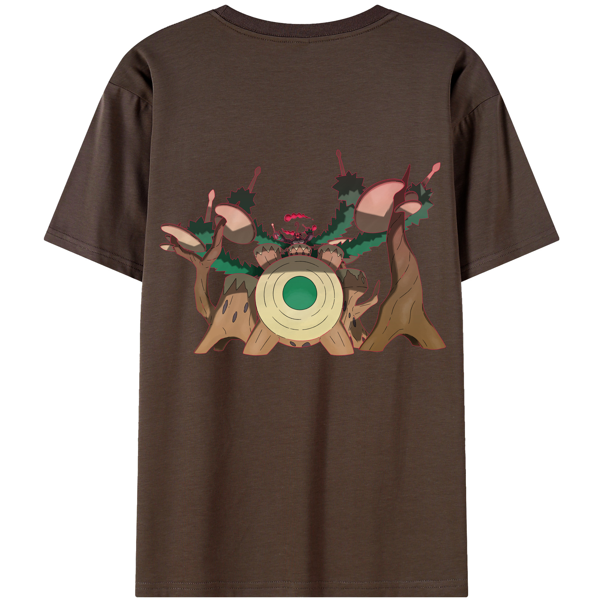 （画像用） ポケットモンスター Pokémon 綿100％半袖Tシャツ（背面プリント）
