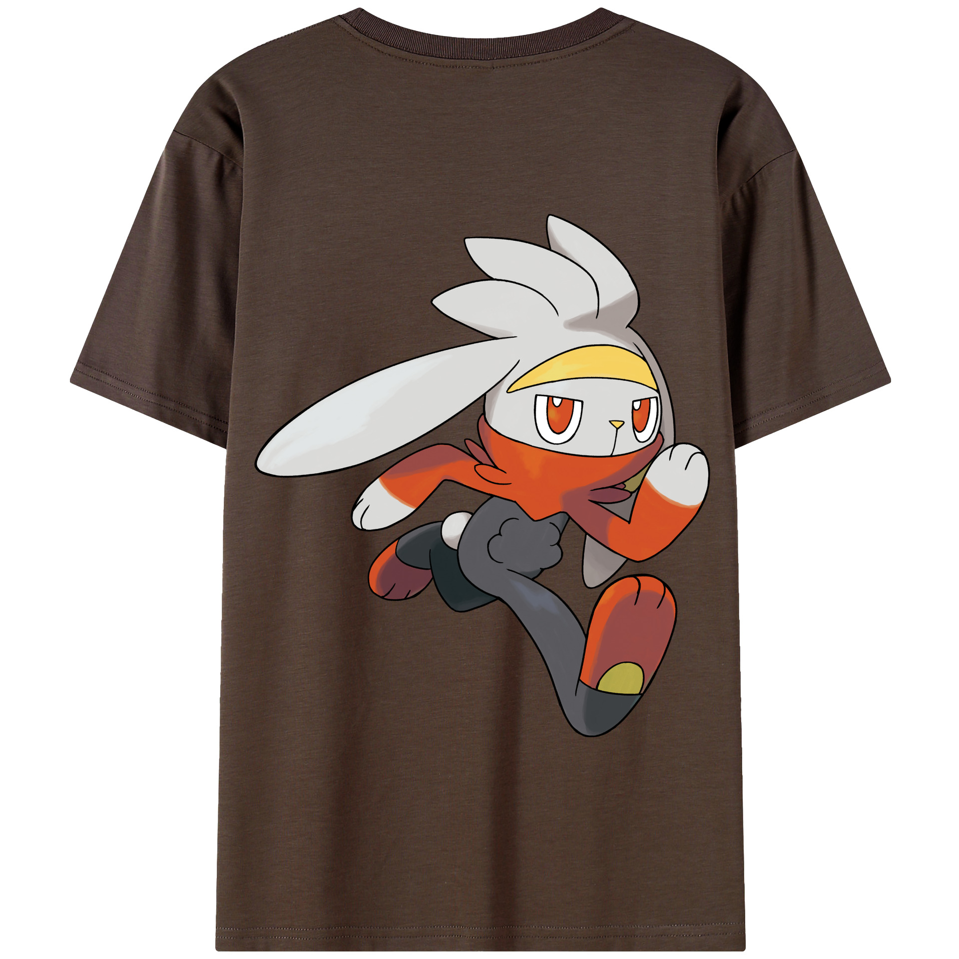 （画像用） ポケットモンスター Pokémon 綿100％半袖Tシャツ（背面プリント）