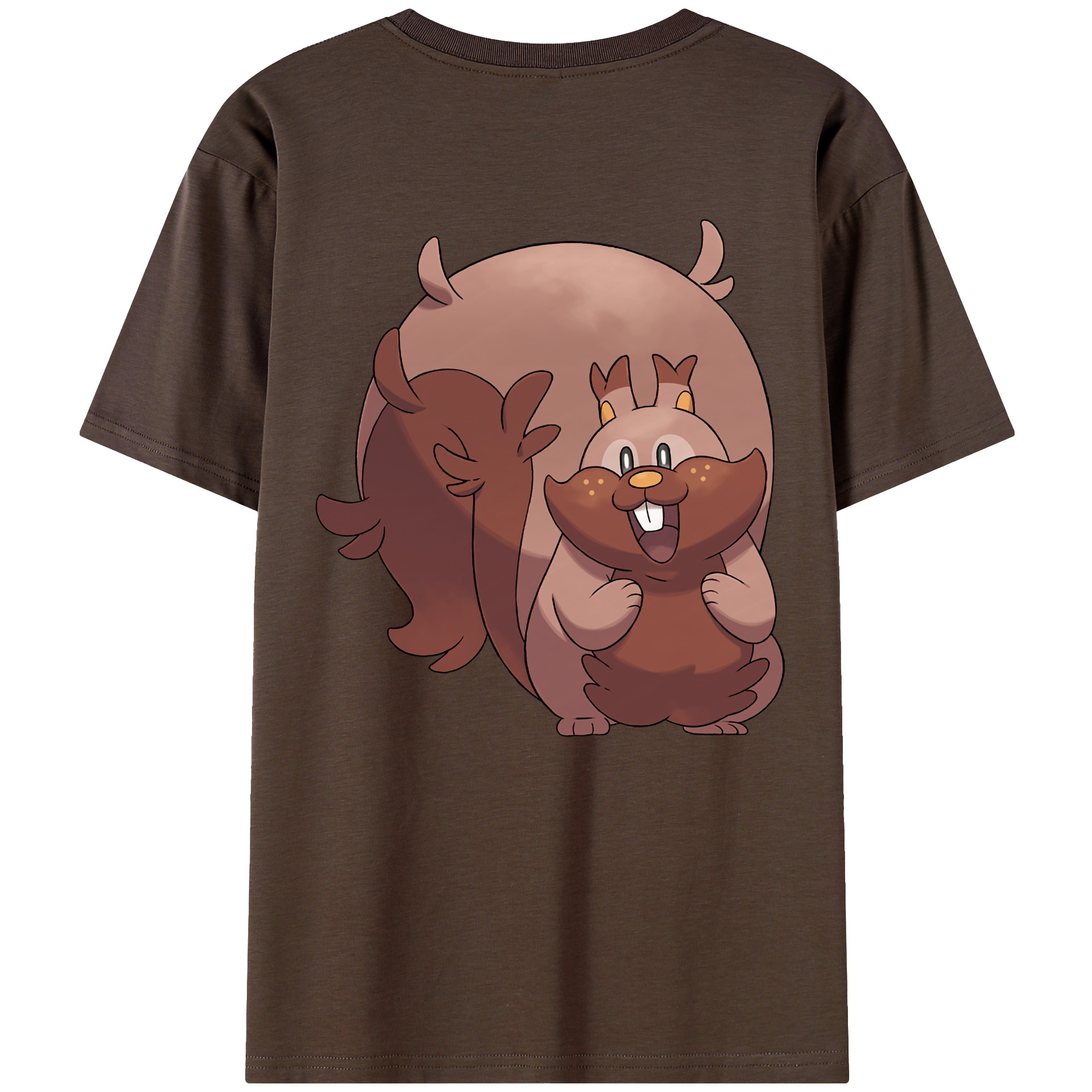（画像用） ポケットモンスター Pokémon 綿100％半袖Tシャツ（背面プリント）