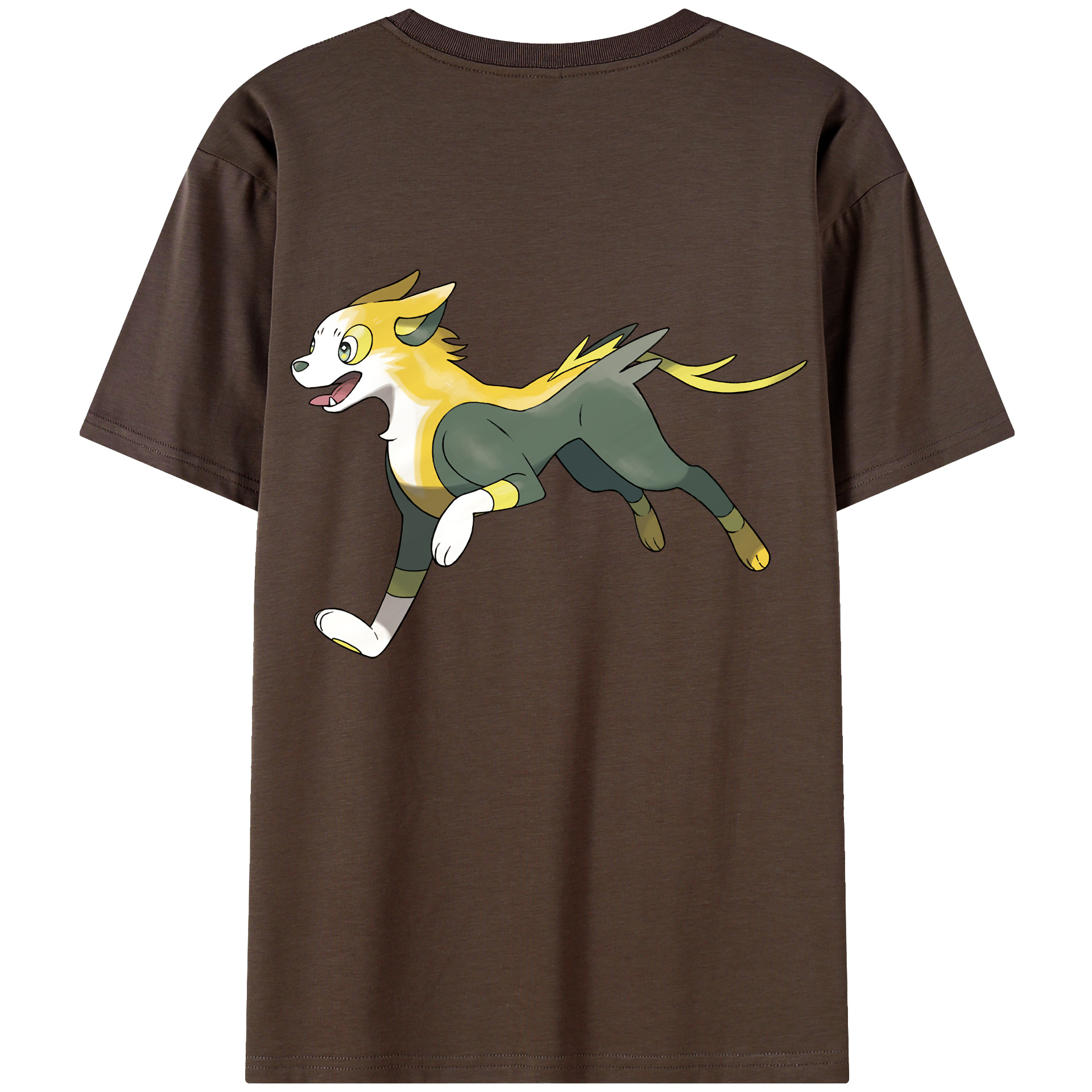 （画像用） ポケットモンスター Pokémon 綿100％半袖Tシャツ（背面プリント）