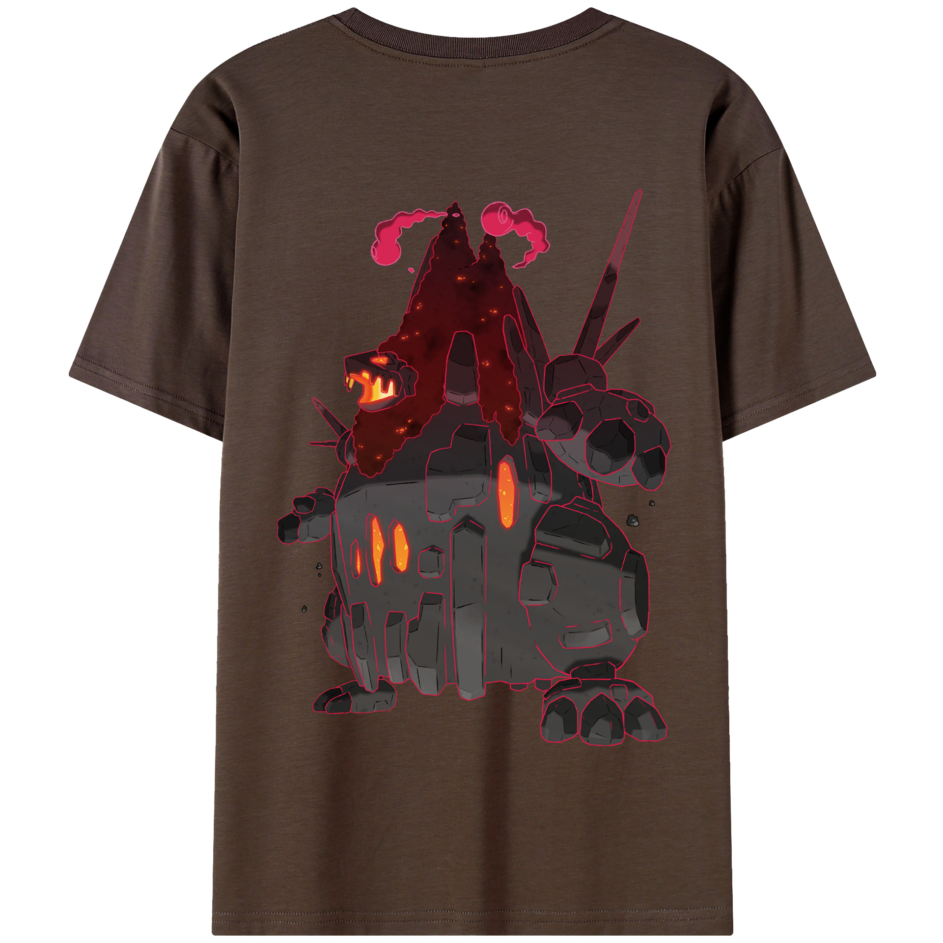 （画像用） ポケットモンスター Pokémon 綿100％半袖Tシャツ（背面プリント）