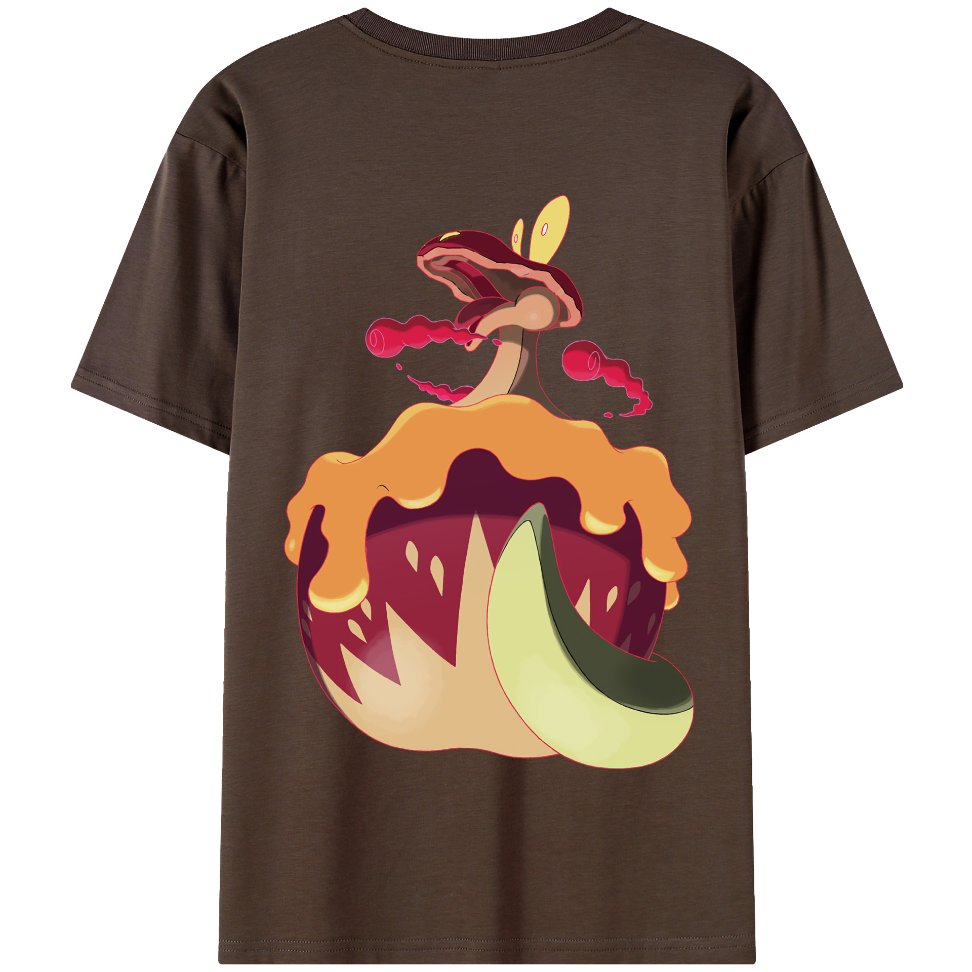 （画像用） ポケットモンスター Pokémon 綿100％半袖Tシャツ（背面プリント）