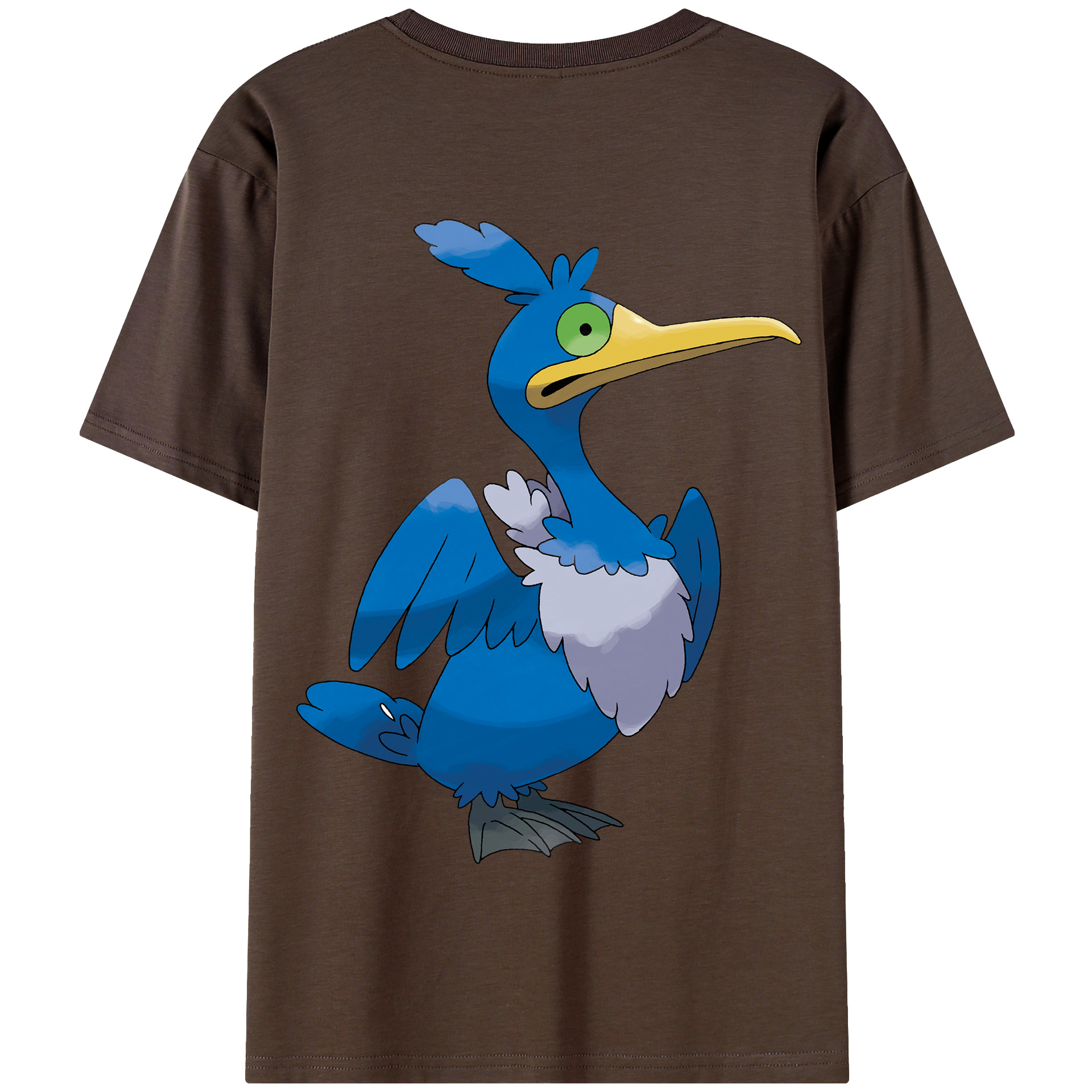 （画像用） ポケットモンスター Pokémon 綿100％半袖Tシャツ（背面プリント）