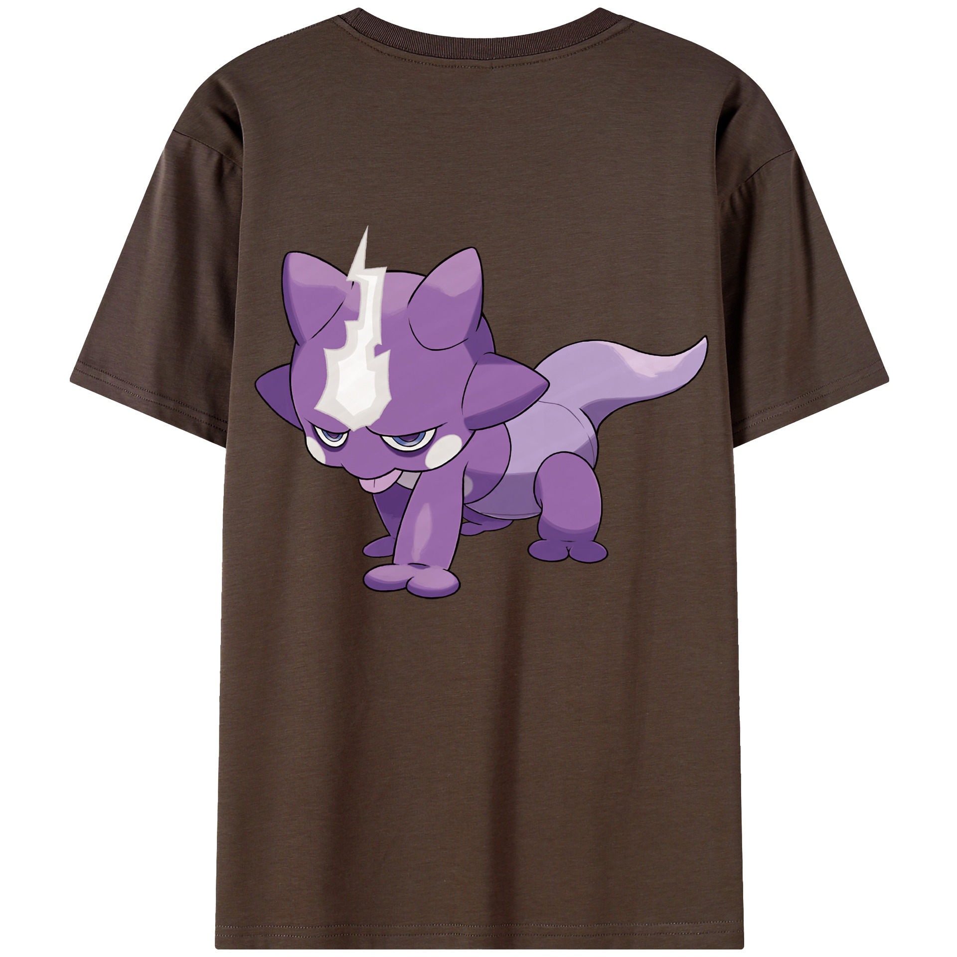 （画像用） ポケットモンスター Pokémon 綿100％半袖Tシャツ（背面プリント）