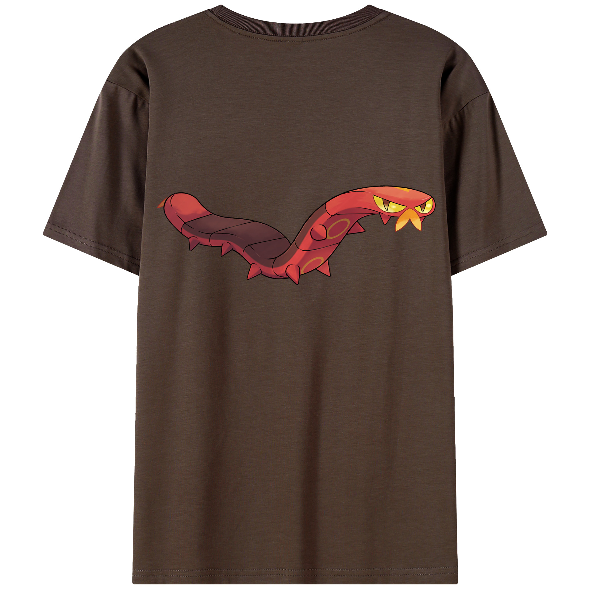 （画像用） ポケットモンスター Pokémon 綿100％半袖Tシャツ（背面プリント）