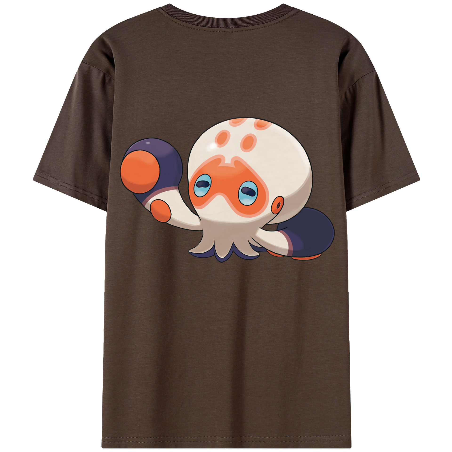 （画像用） ポケットモンスター Pokémon 綿100％半袖Tシャツ（背面プリント）