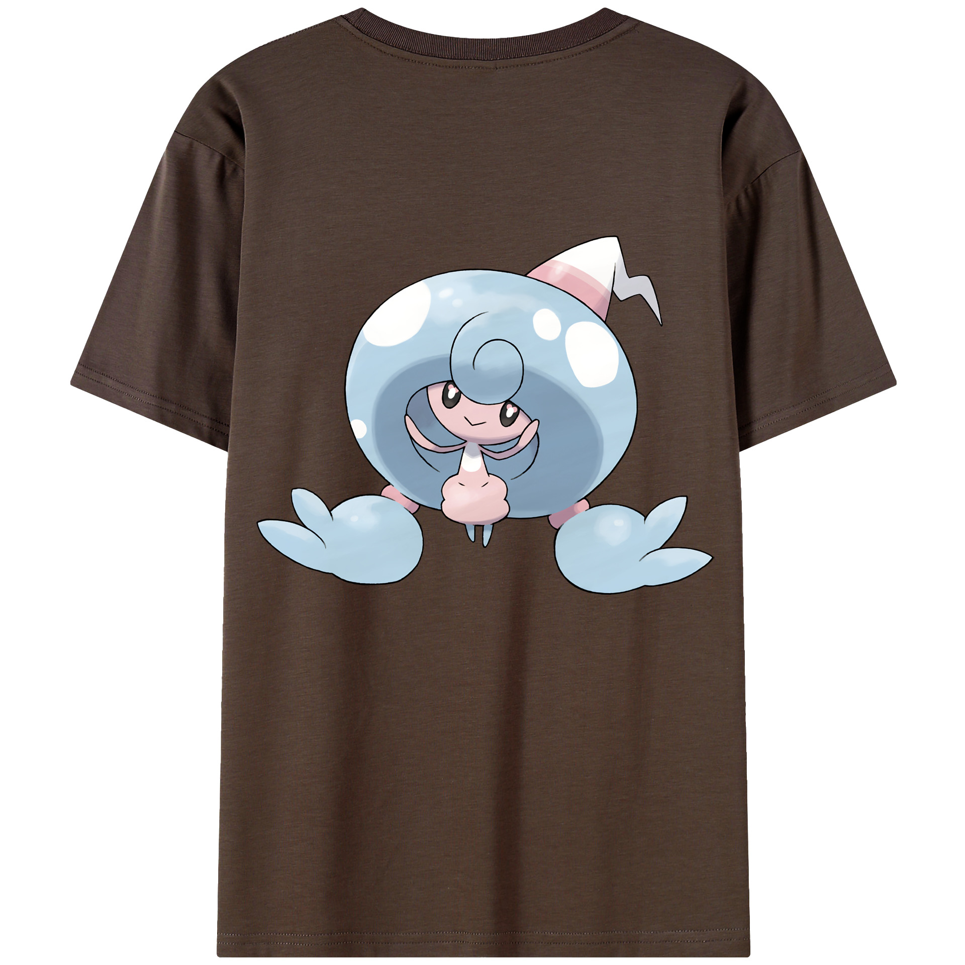 （画像用） ポケットモンスター Pokémon 綿100％半袖Tシャツ（背面プリント）